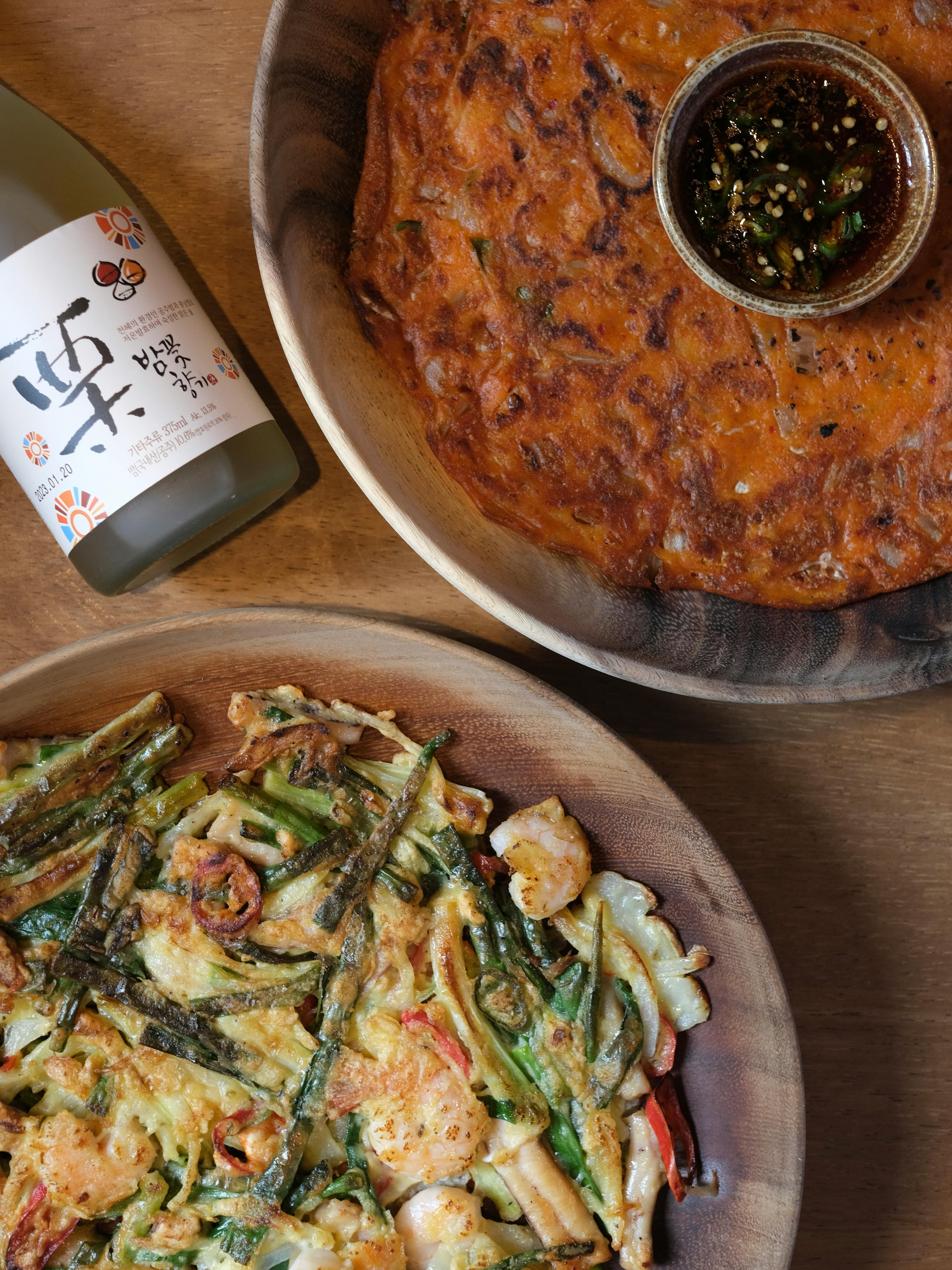 Pajeon (Pancake Oignons Verts Coréen)