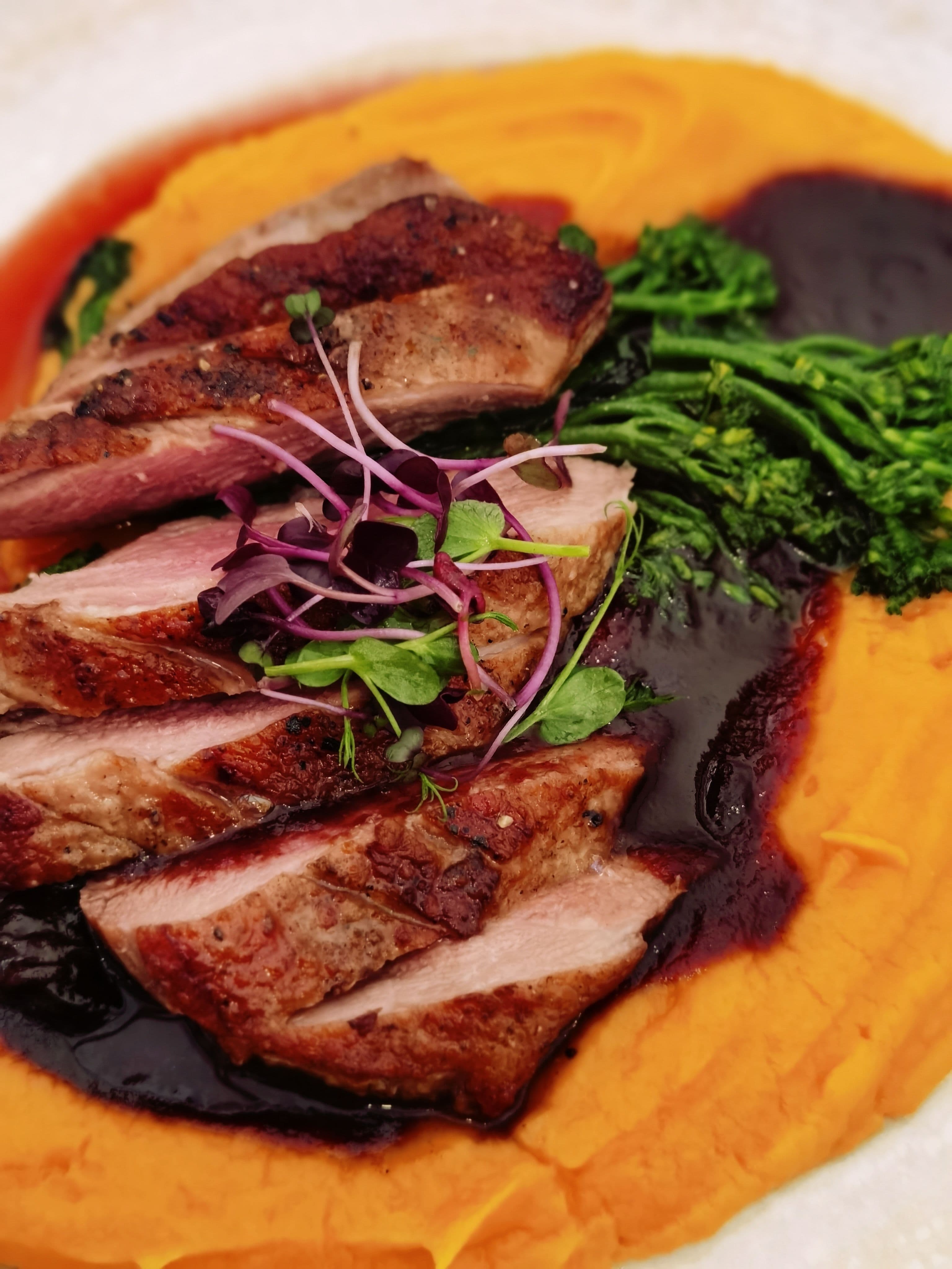 Pan-Seared Duck Breast
