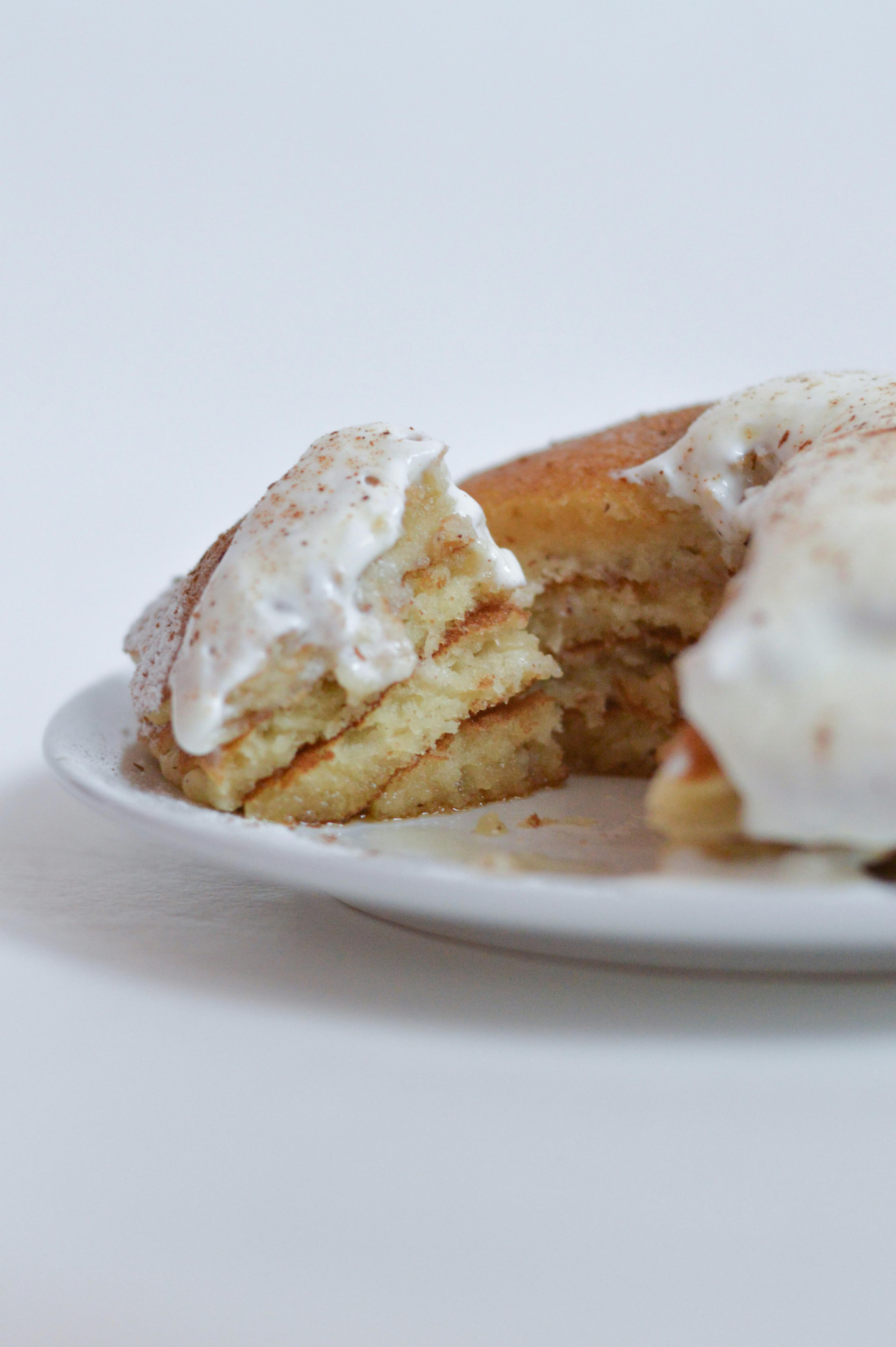Pancakes Cinnamon Roll