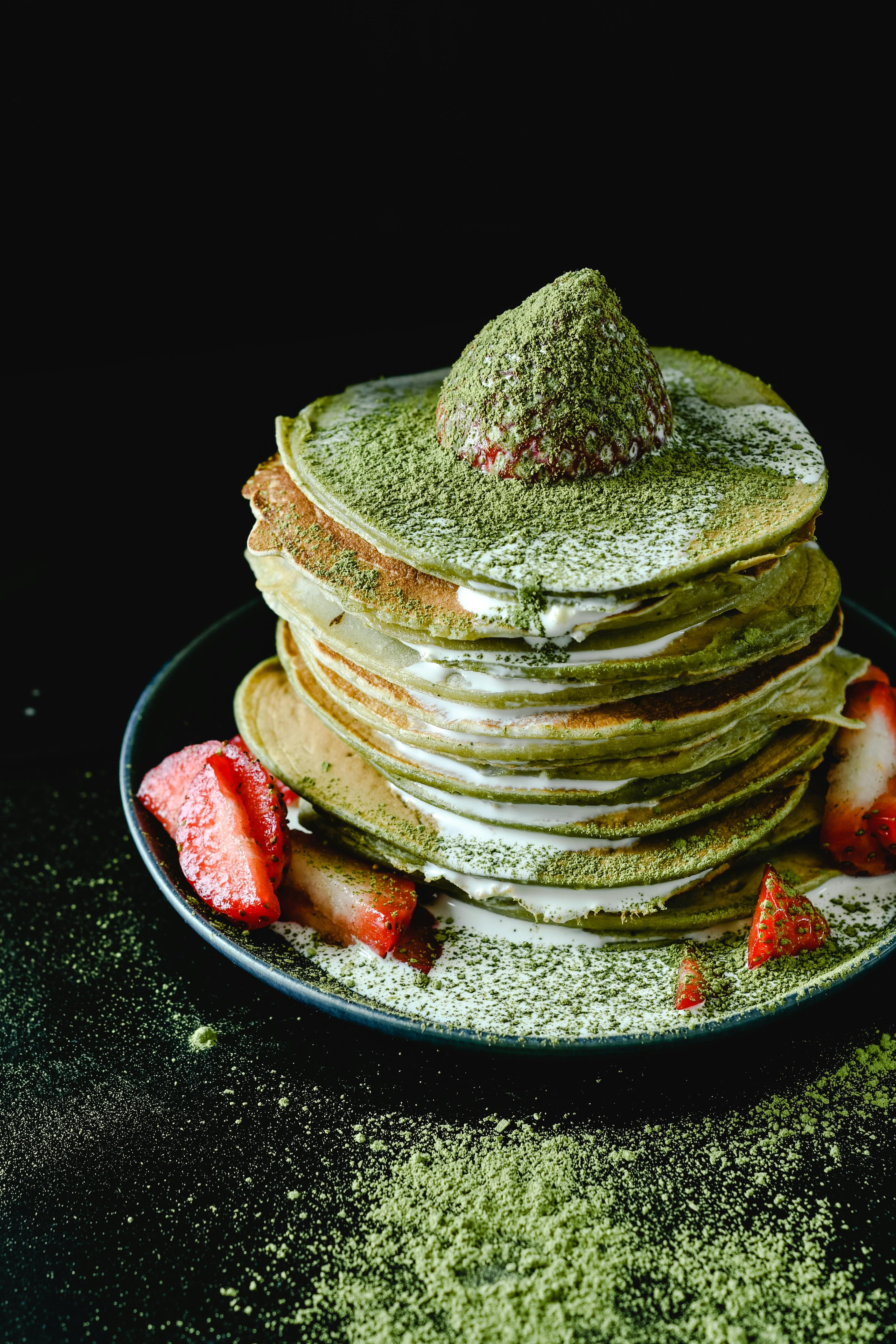 Pancakes Soufflés Matcha