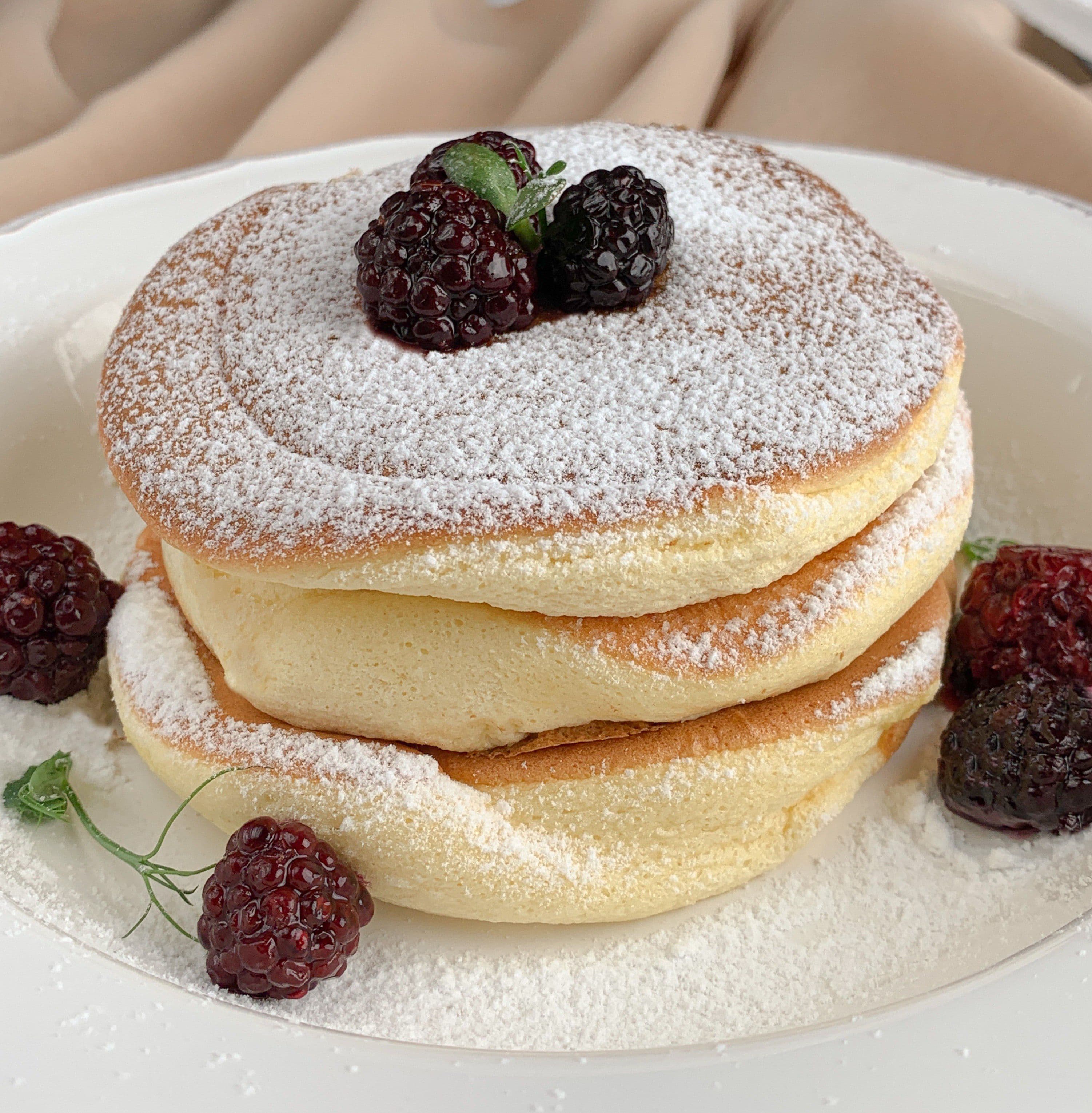 Pancakes Soufflés Vanille