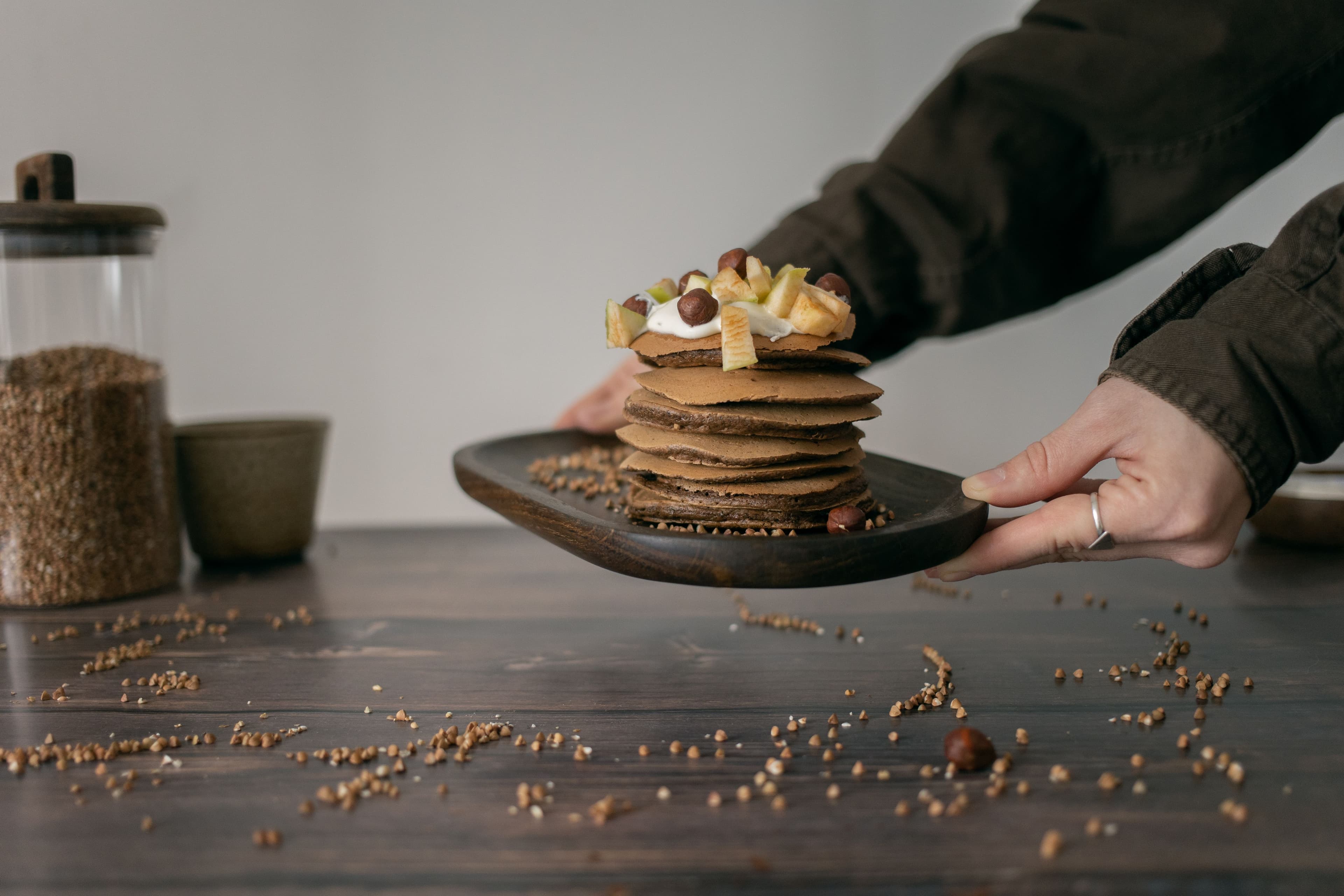 Pancakes Vegan Flax