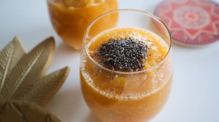 Papaya Pineapple Digestive Smoothie