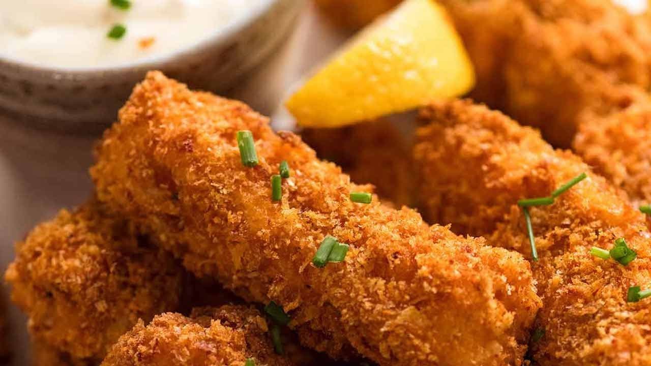 Parmesan-Garlic Tilapia Sticks