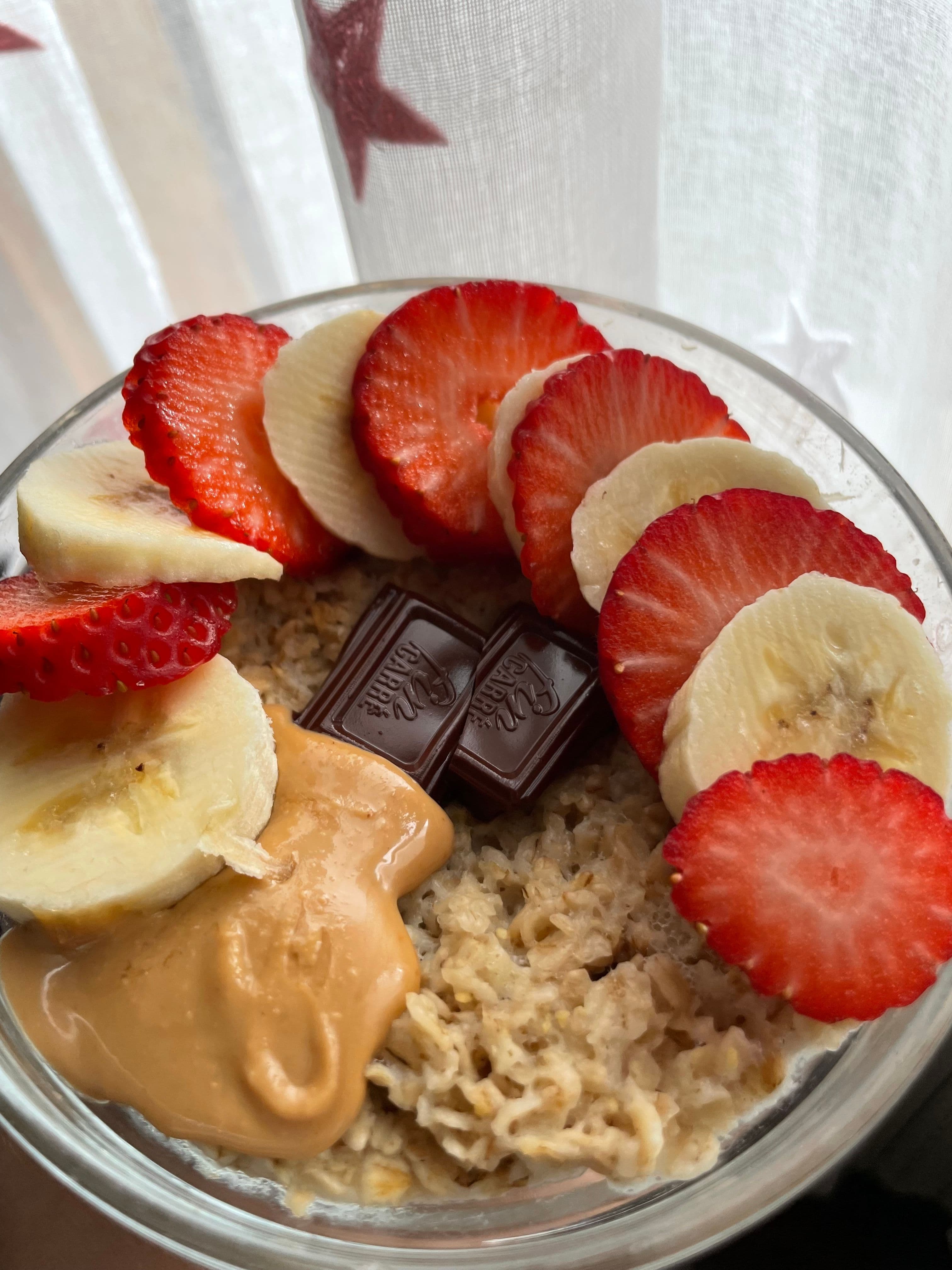 Peanut Butter Banana Overnight Oats