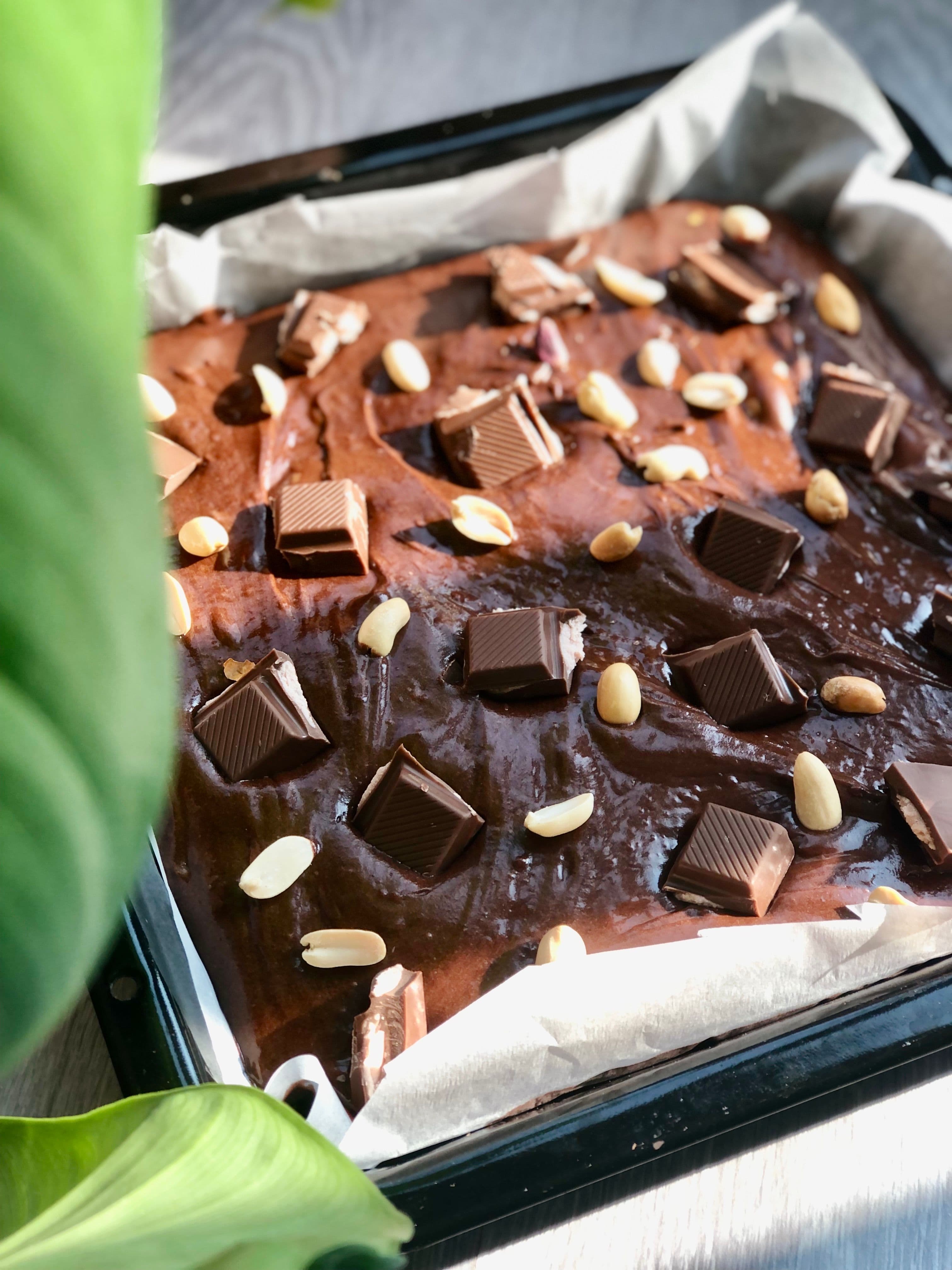 Peanut Butter Brownies