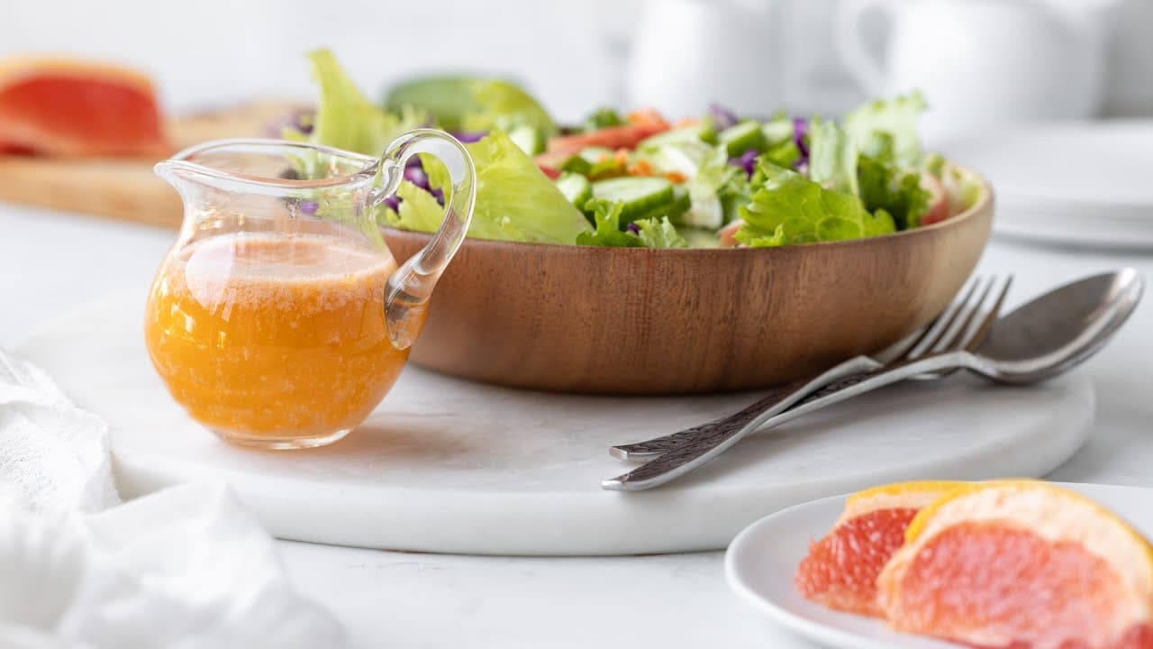 Pink Grapefruit Slaw