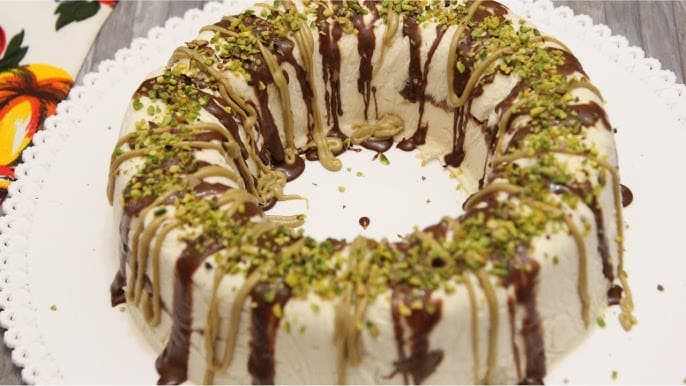 Pistachio Semifreddo