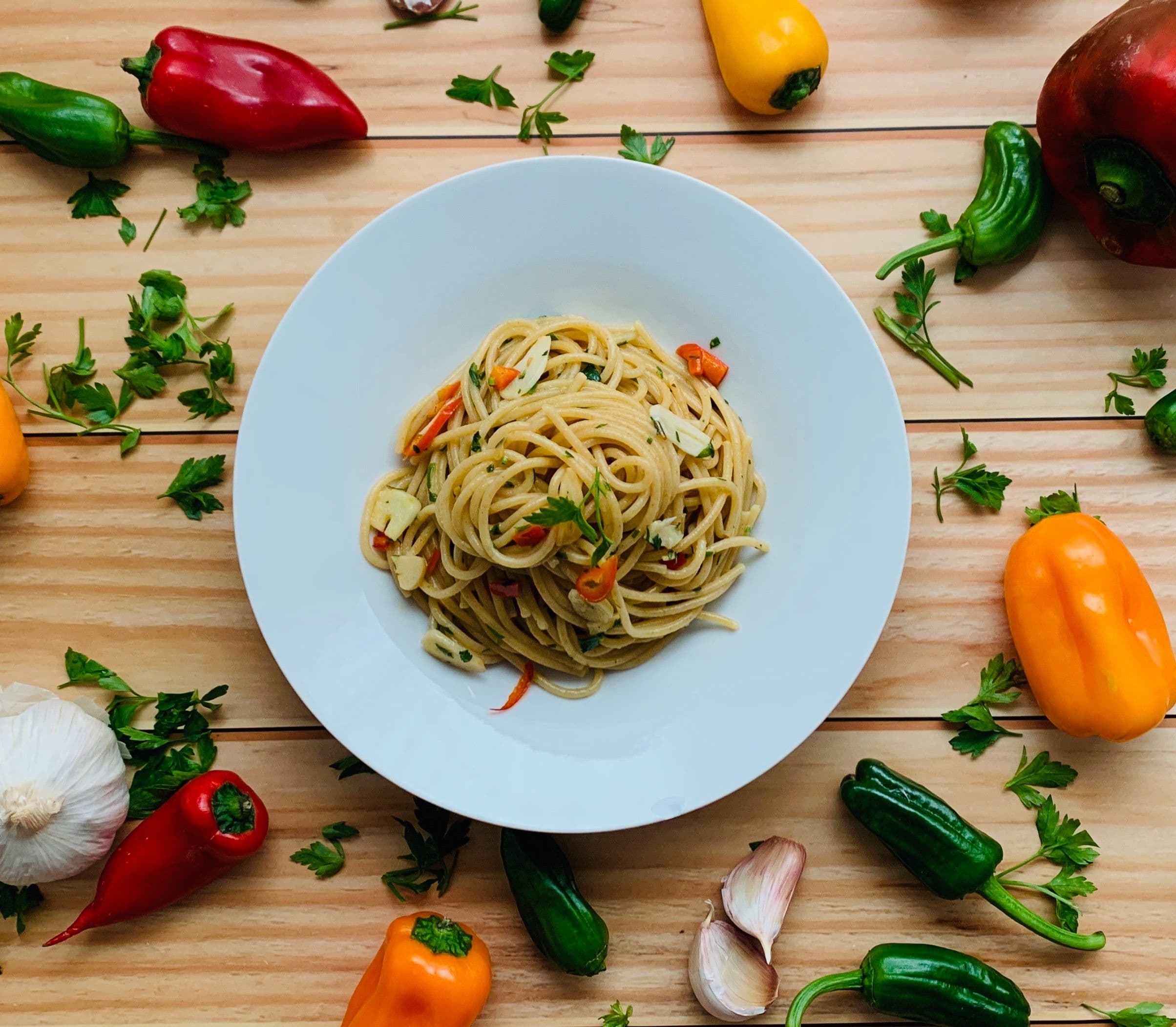 Pizza Aglio Olio