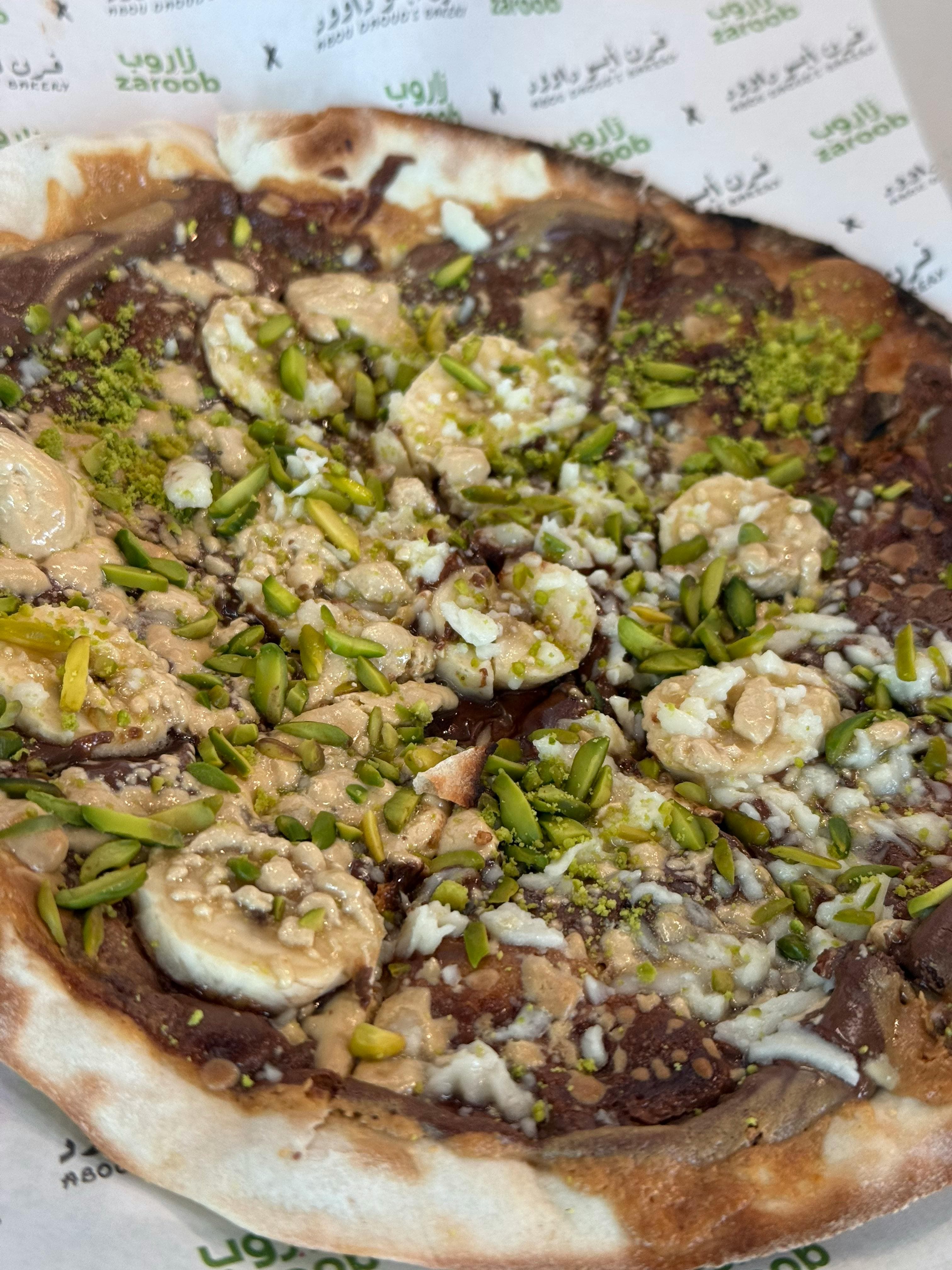 Pizza Chocolat Banane