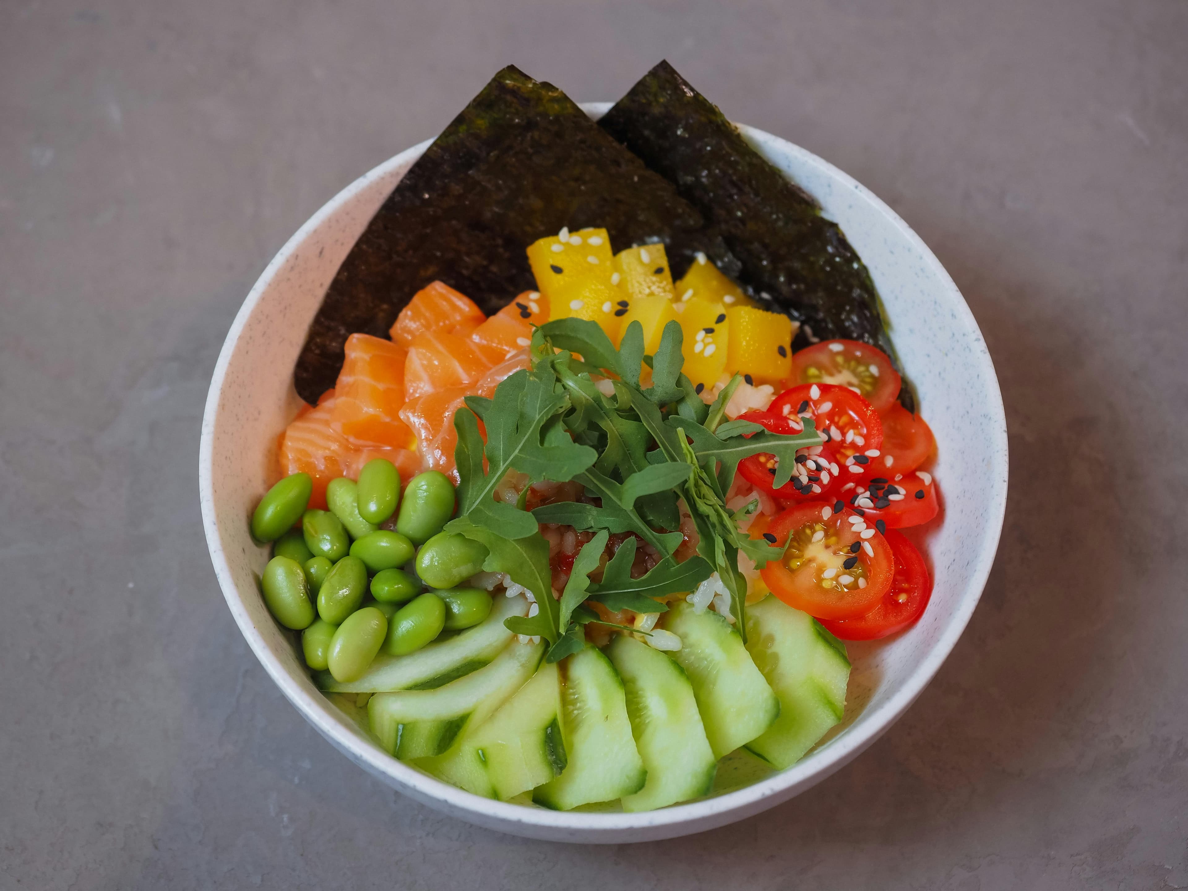 Poke Bowl Edamame