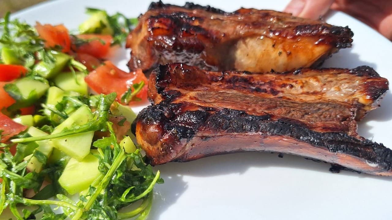 Pomegranate Pork Florentine