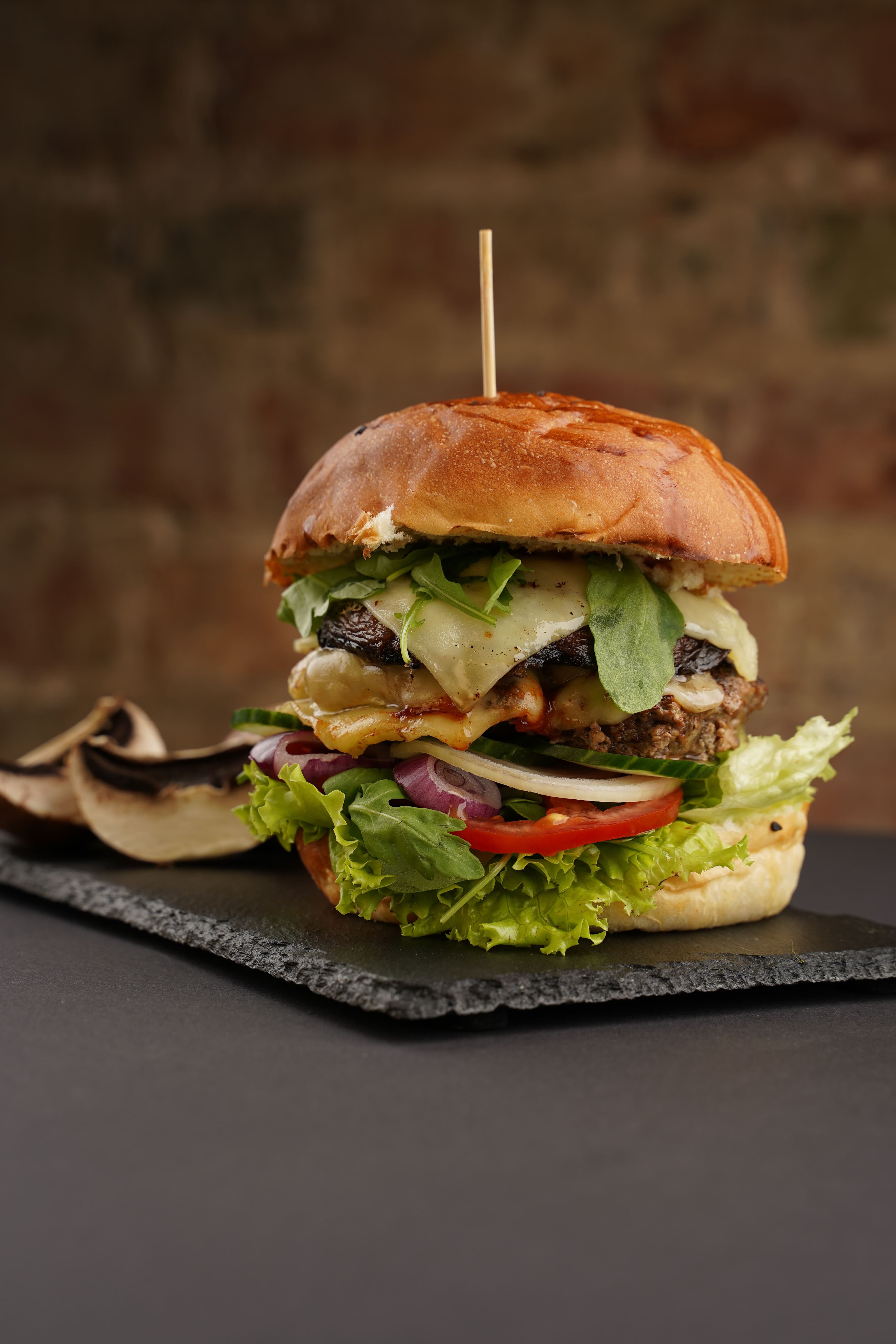 Portobello Mushroom Burger
