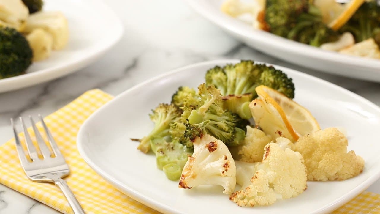 Roasted Broccoli with Lemon and Garlic
