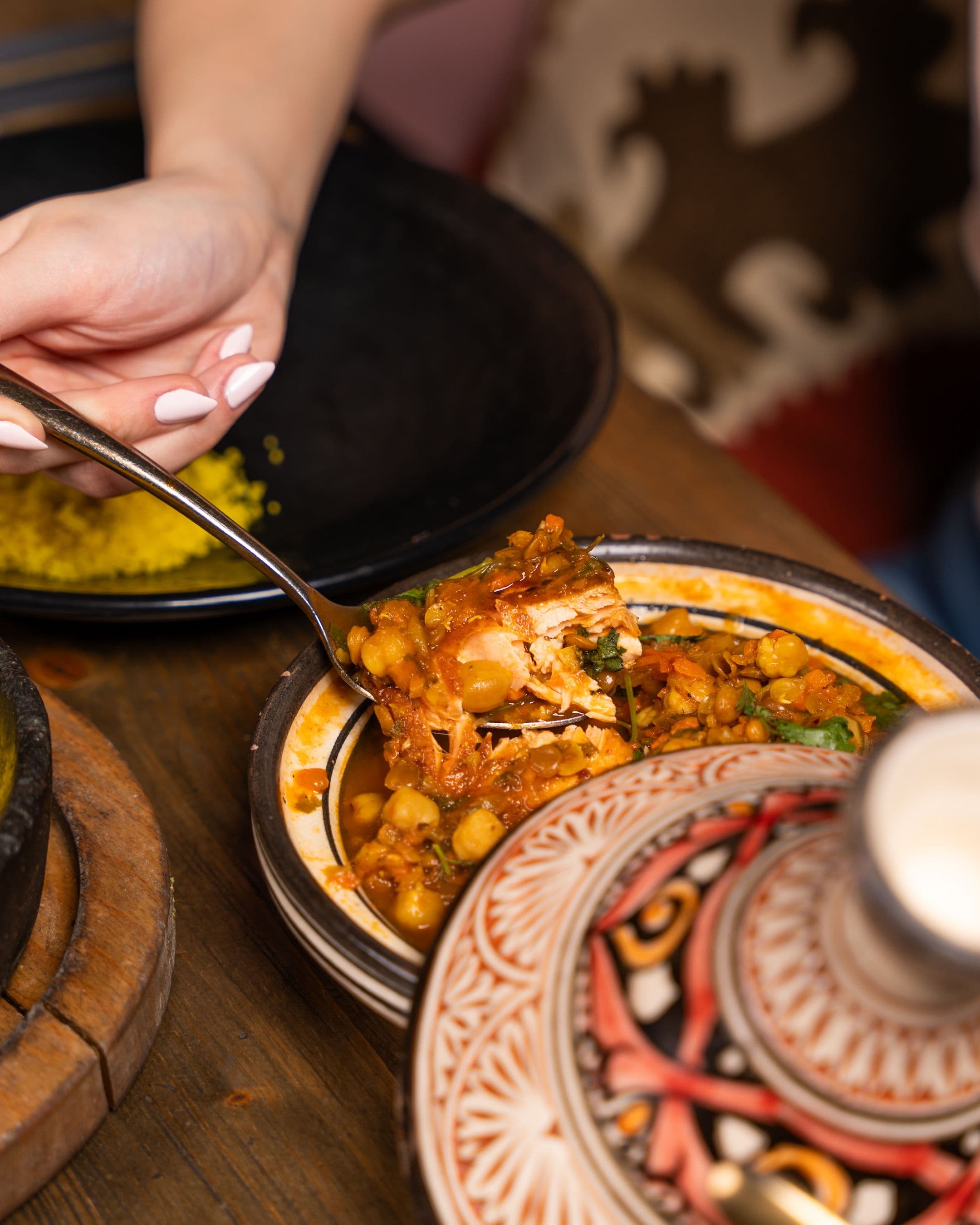 Roasted Chickpea and Vegetable Tagine