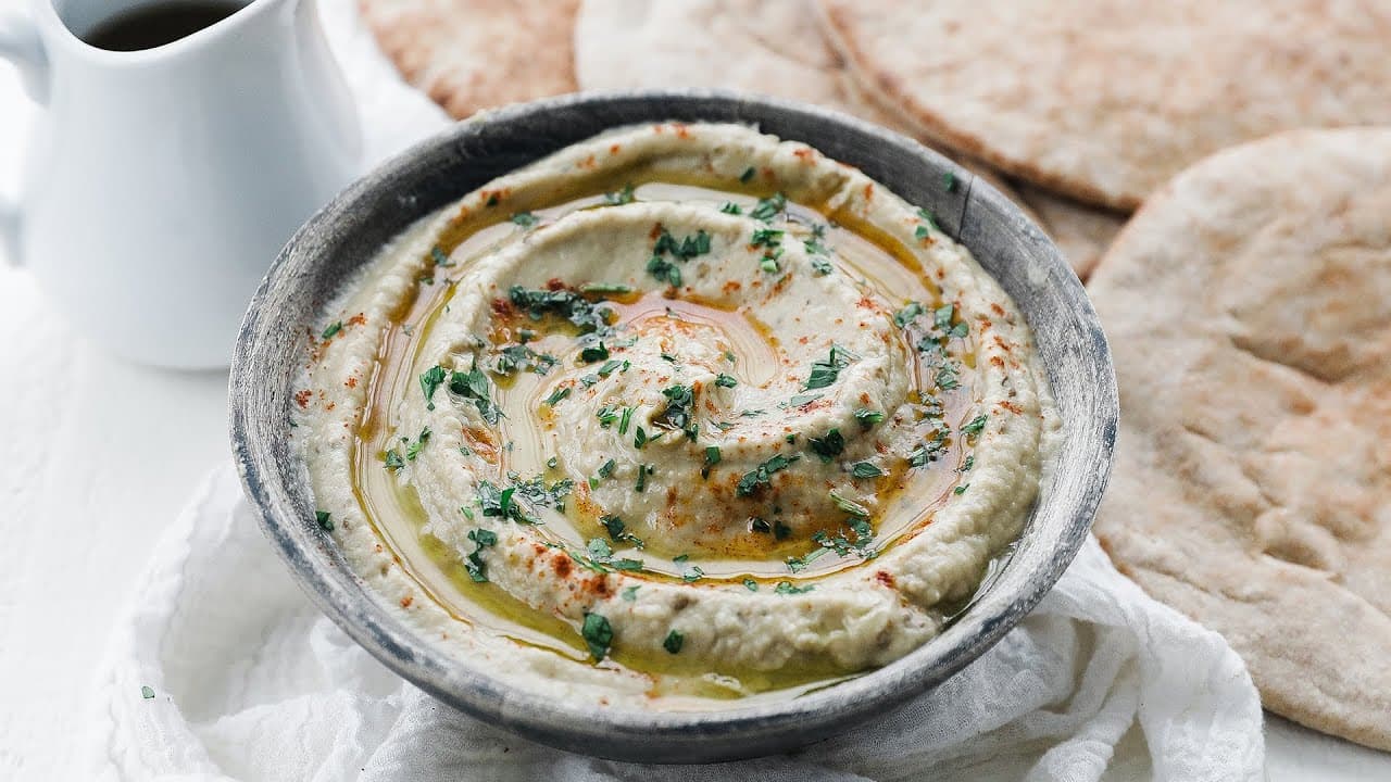 Roasted Eggplant Hummus