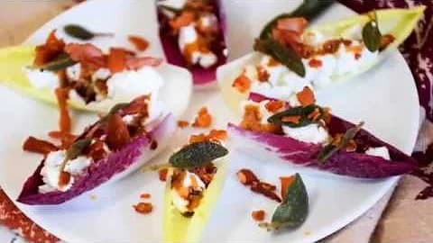 Roasted Endive and Prosciutto Salad