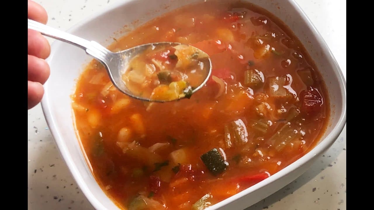 Roasted Mediterranean Vegetable Soup