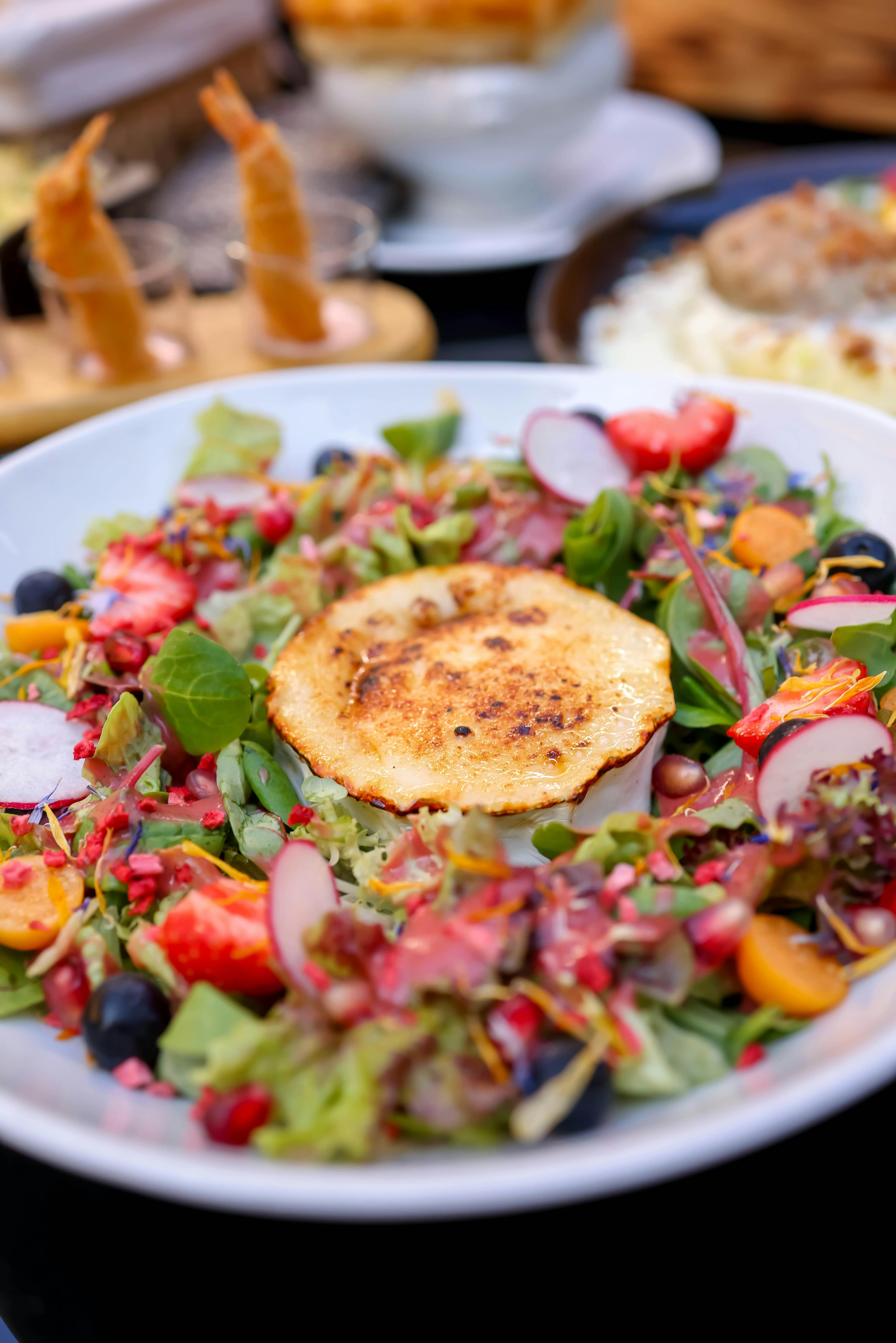 Salade de Chèvre Chaud