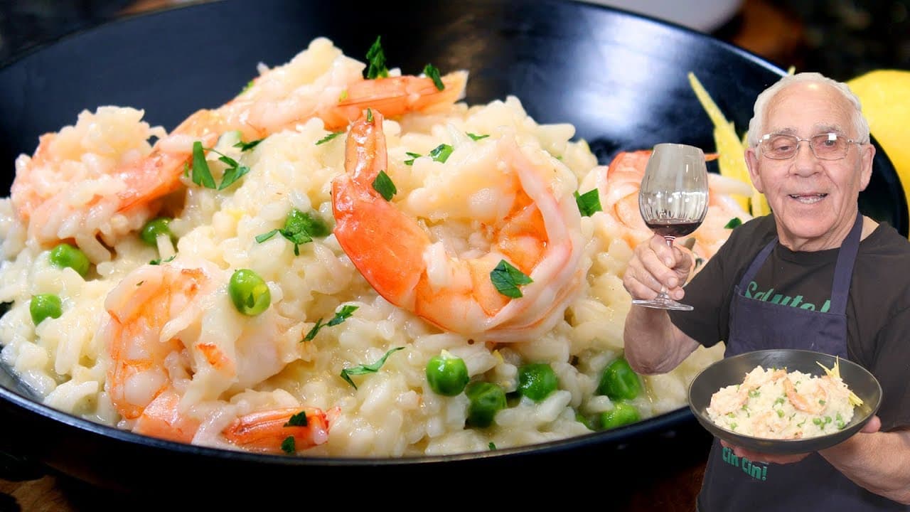 Salmon Prawn Risotto