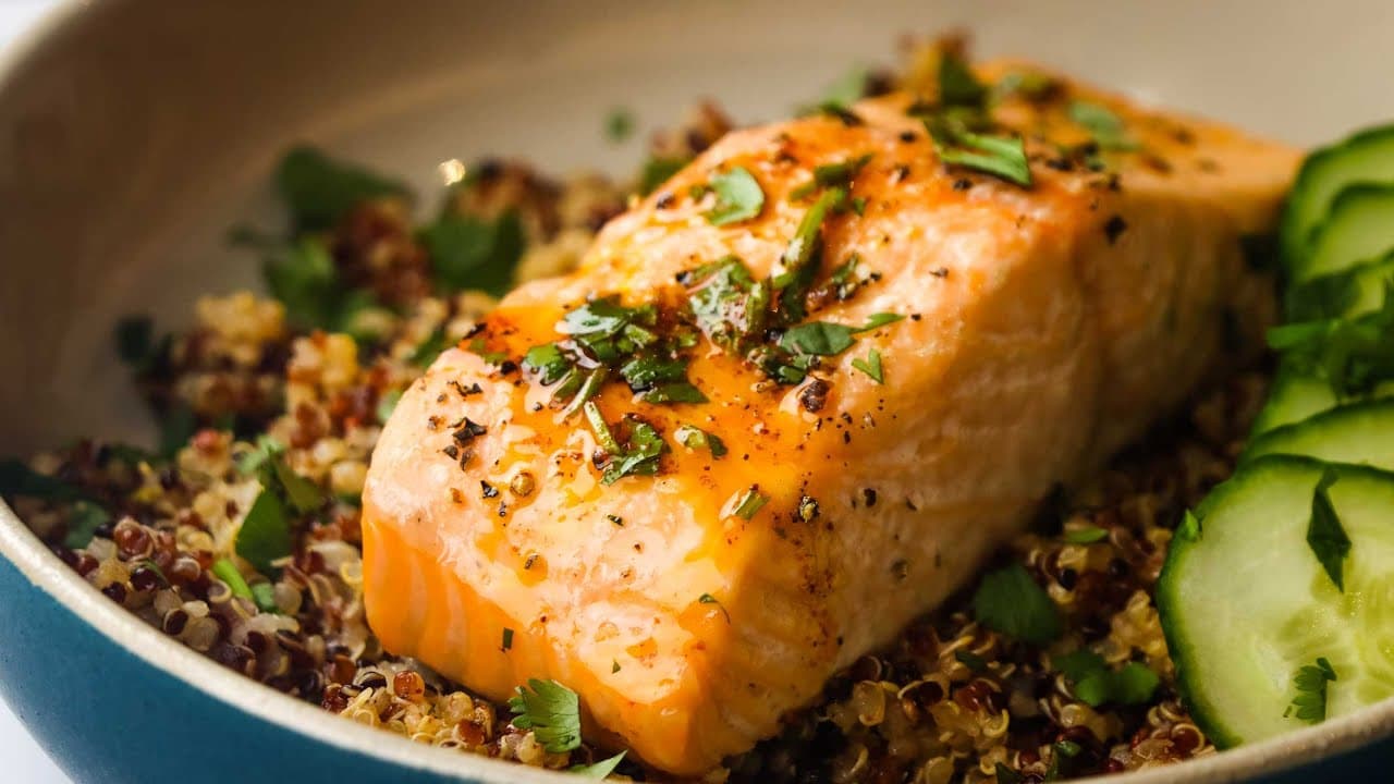 Salmon Quinoa Risotto