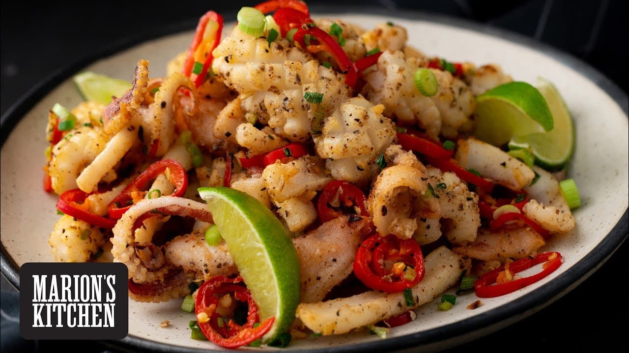 Salt and pepper squid