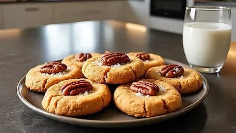 Salted Caramel Pecan Shortbread