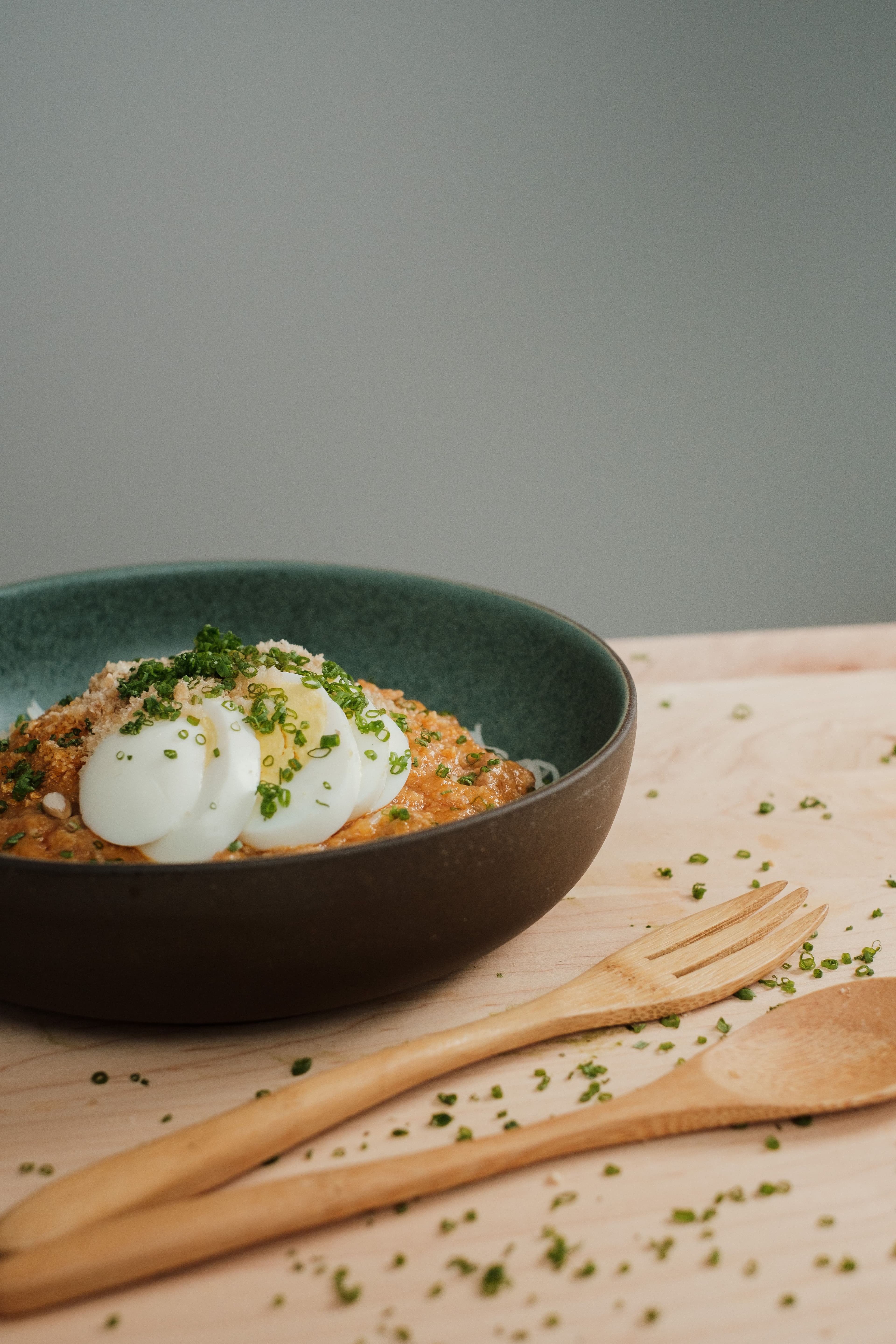 Savory Oatmeal with Egg