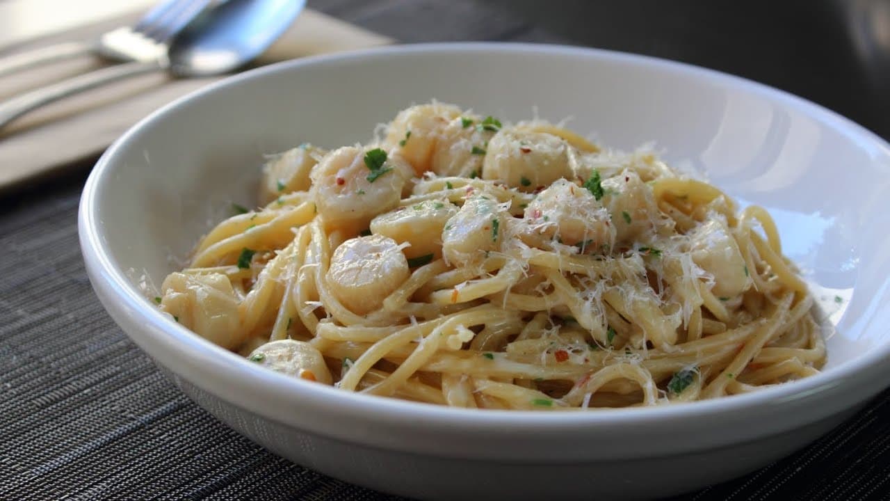 Scallop Pasta