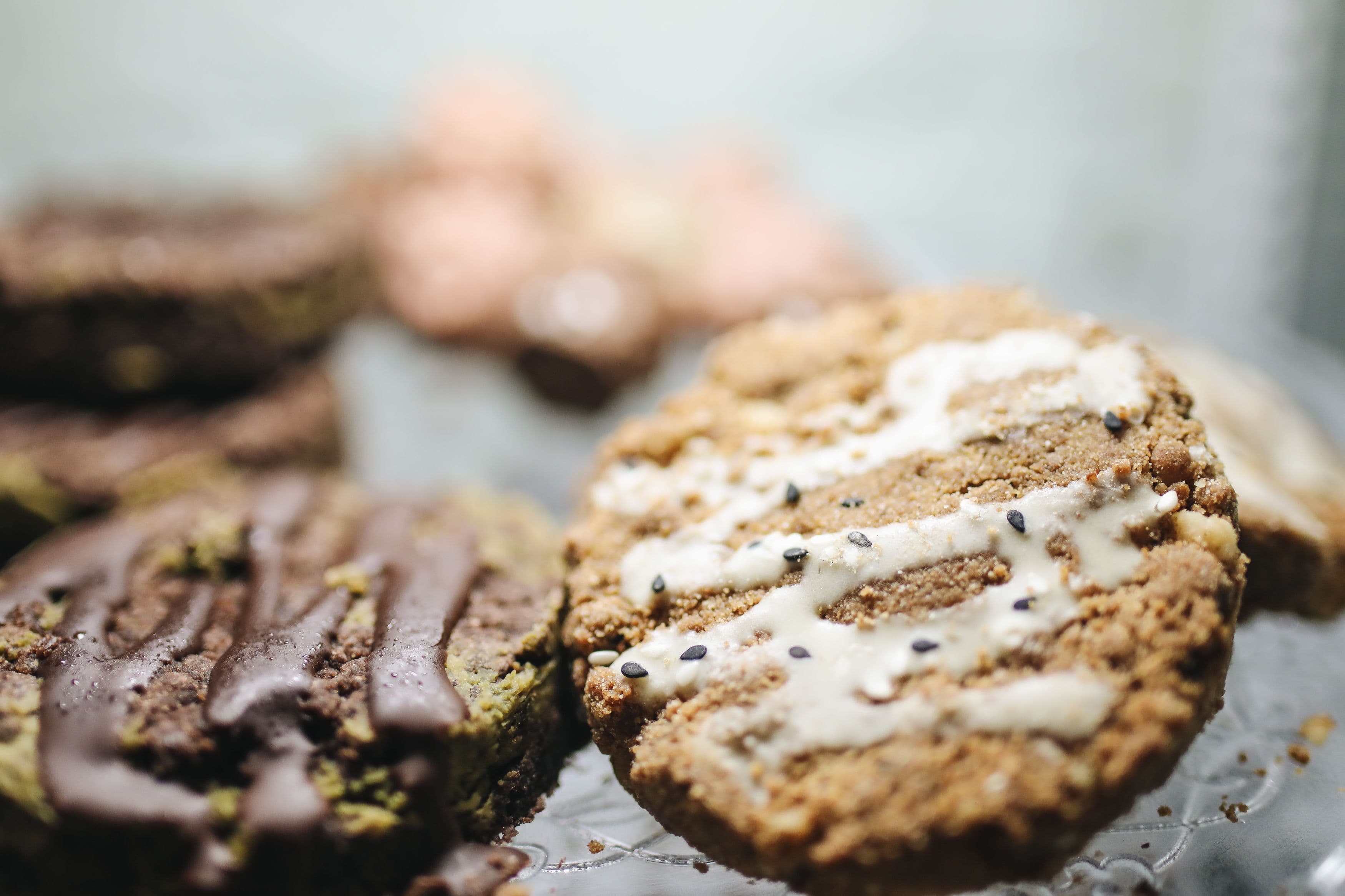 Sesame Black Cookie