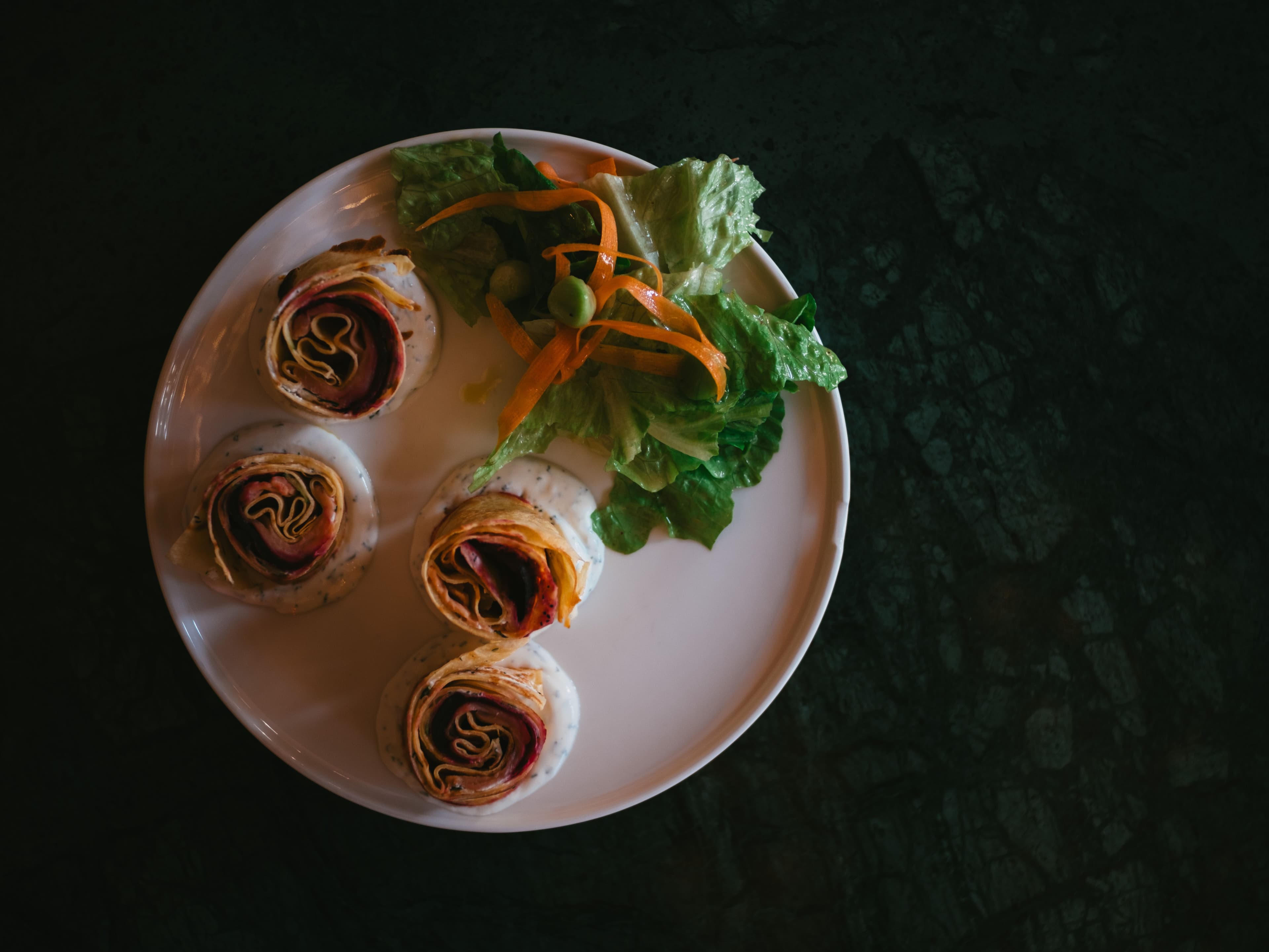 Smoked Salmon and Ricotta Wraps