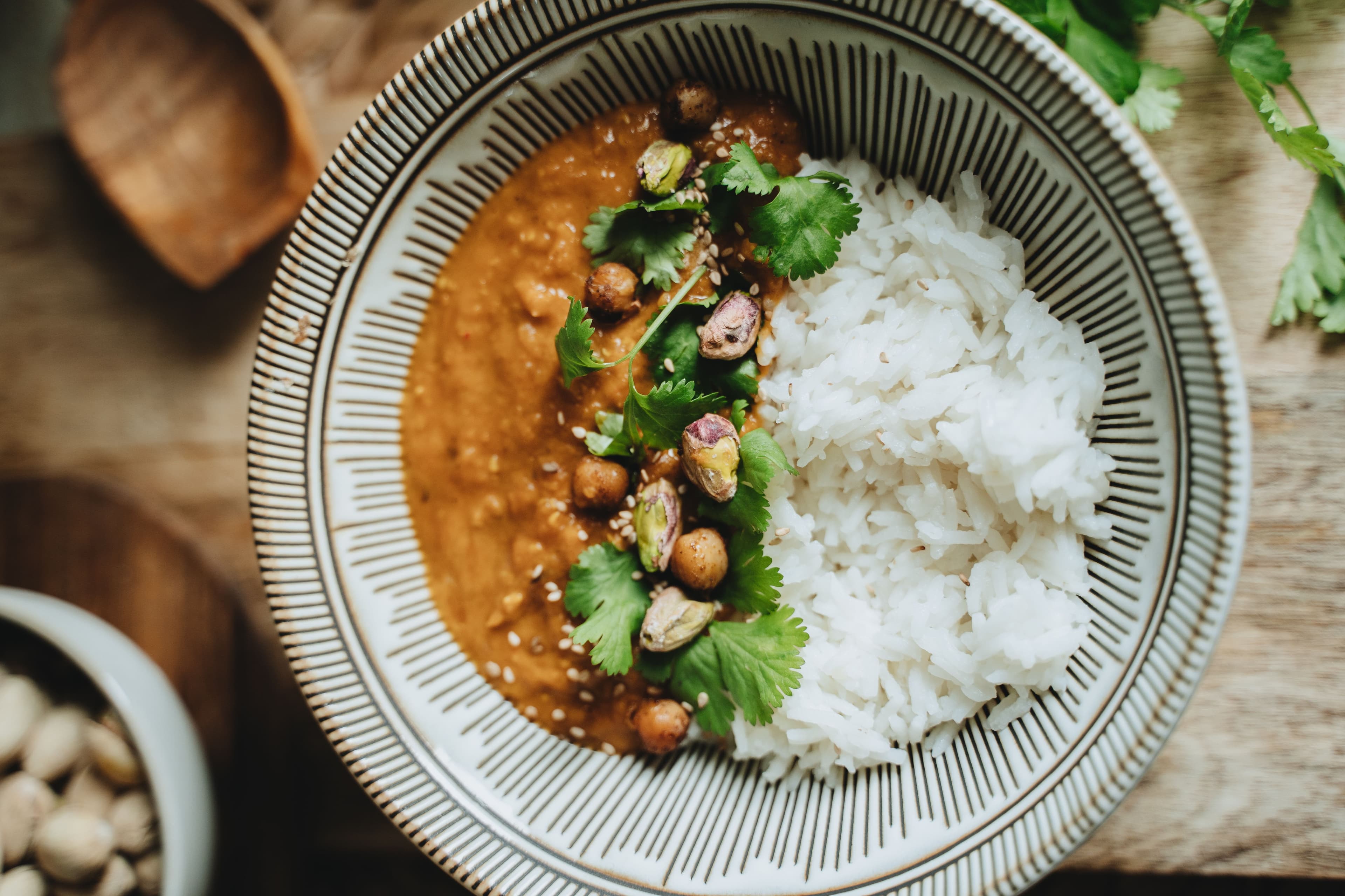 Spiced Lentil and Rice Bowl
