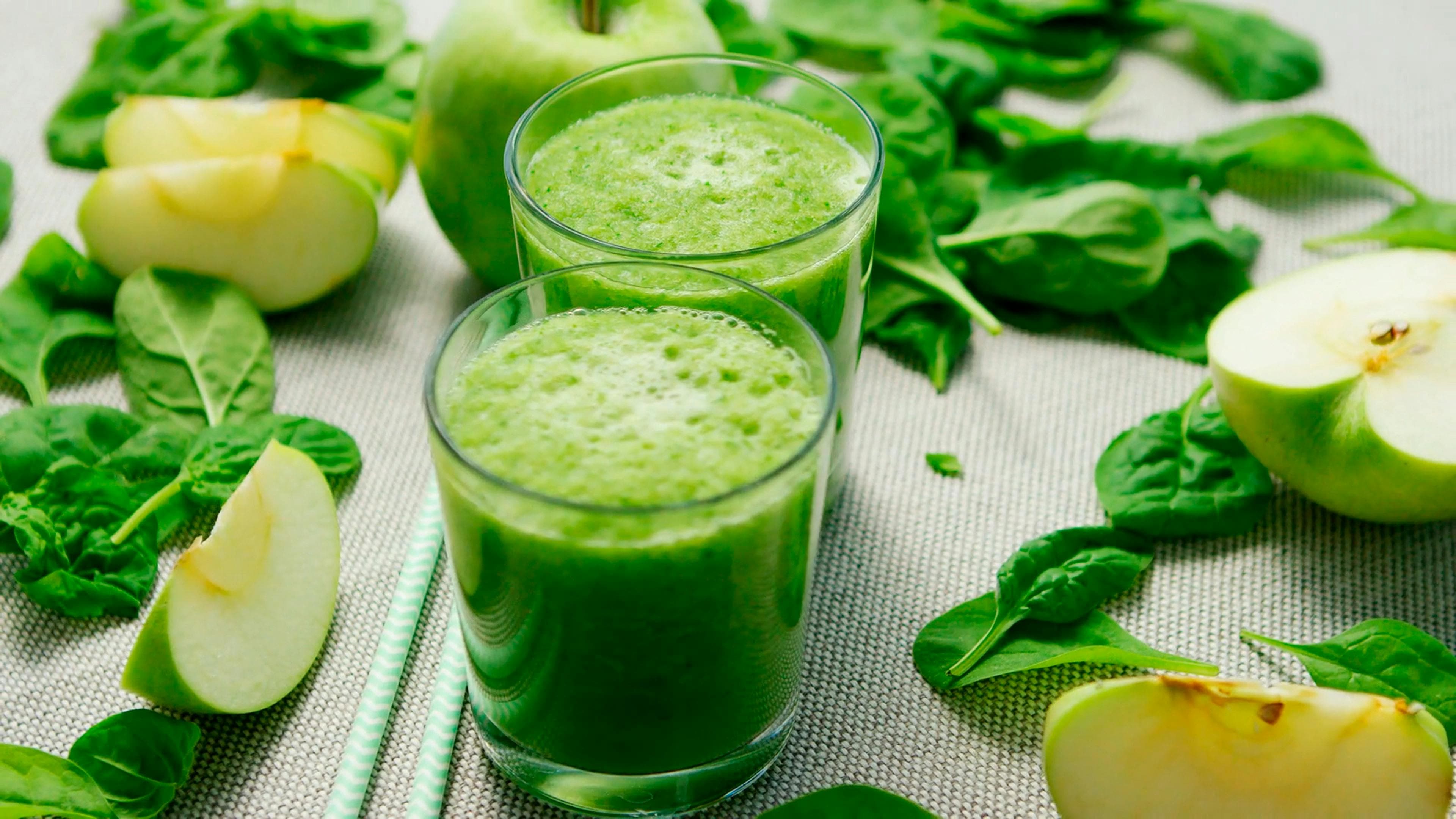Spinach Apple Ginger Juice