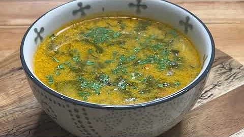 Spinach and potato soup