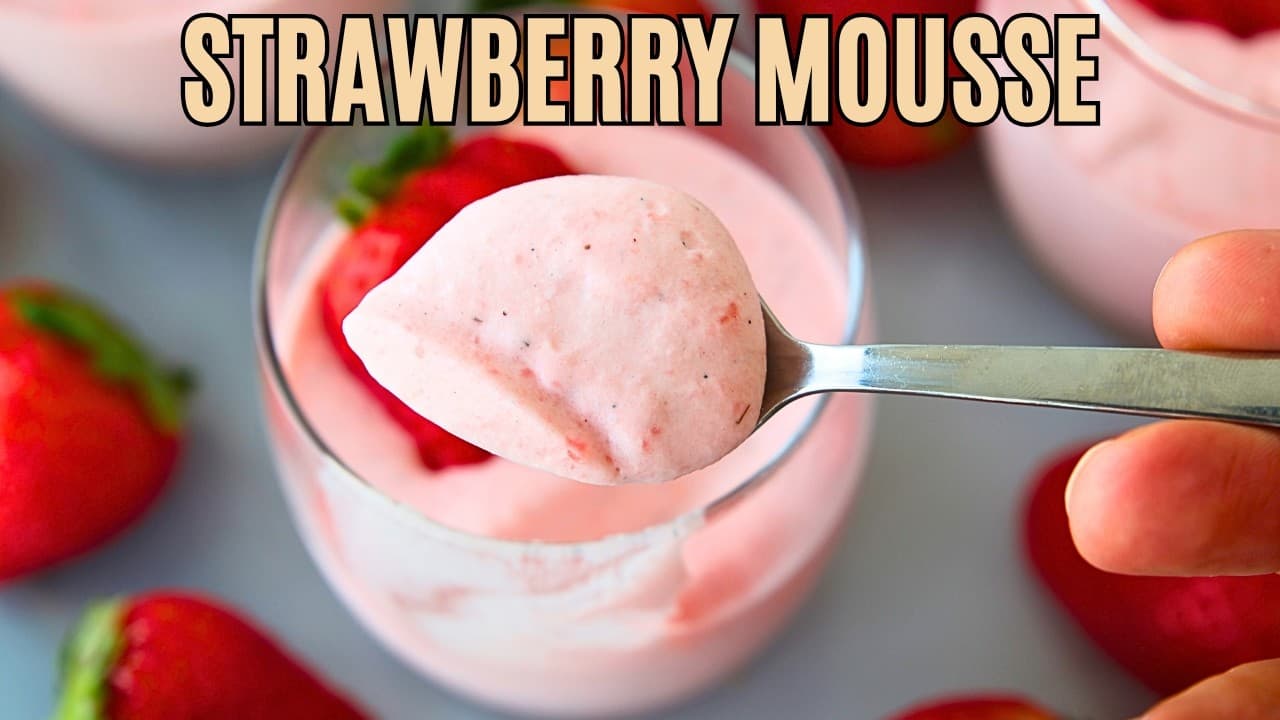 Strawberry Cheesecake Mousse