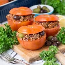 Stuffed Lamb Tomatoes