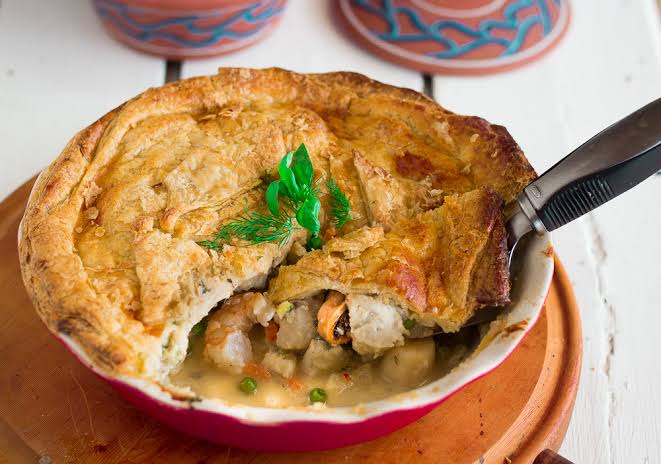 Summertime Seafood Pie