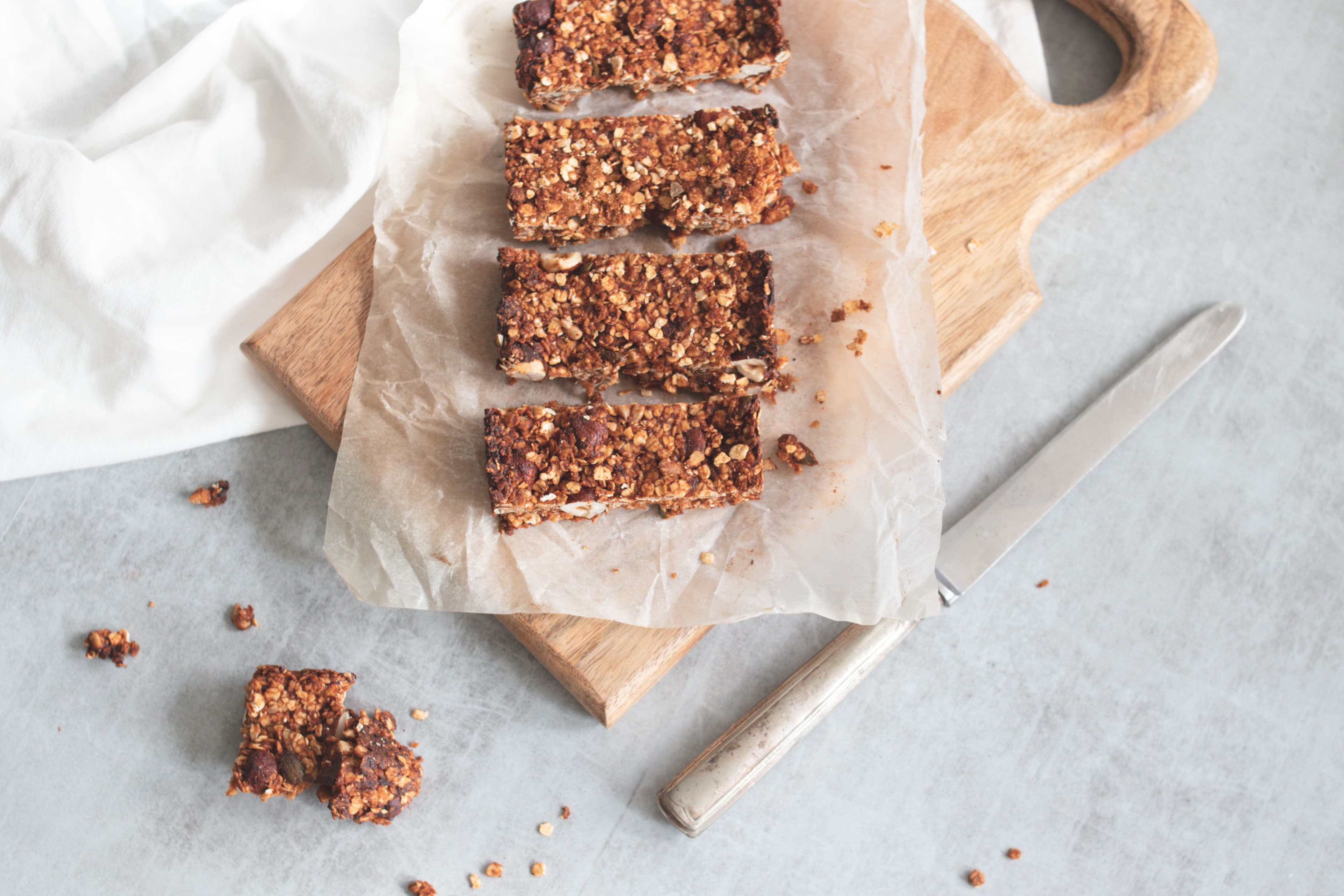 Sunflower Butter Oat Bars