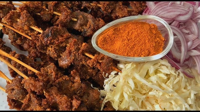 Suya (Spiced Beef Skewers)