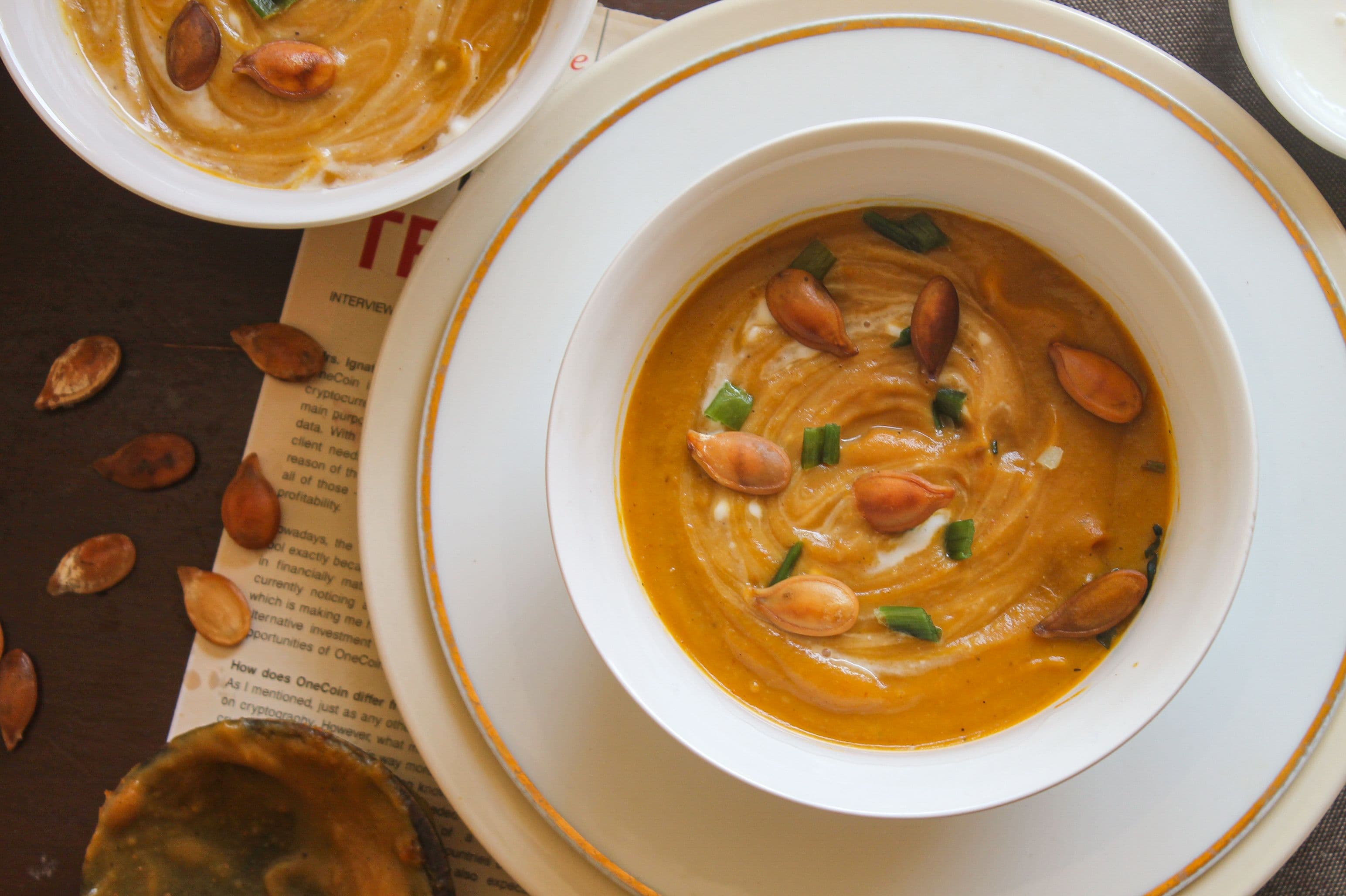 Sweet Potato and Ginger Soup