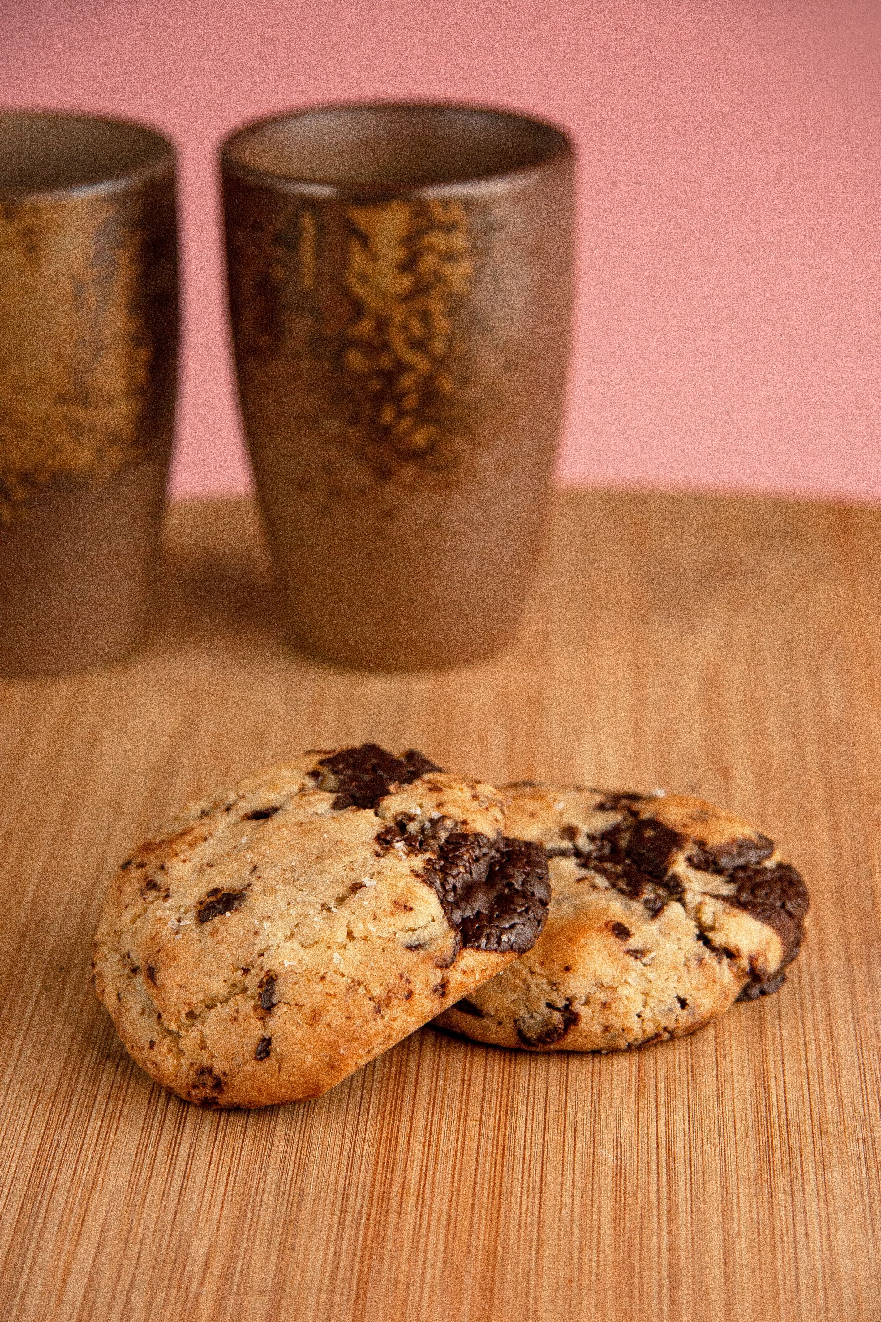 Tahini Chocolate Chip Cookies