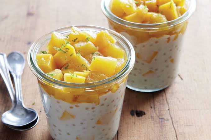 Tapioca Pudding with Pineapple and Coconut