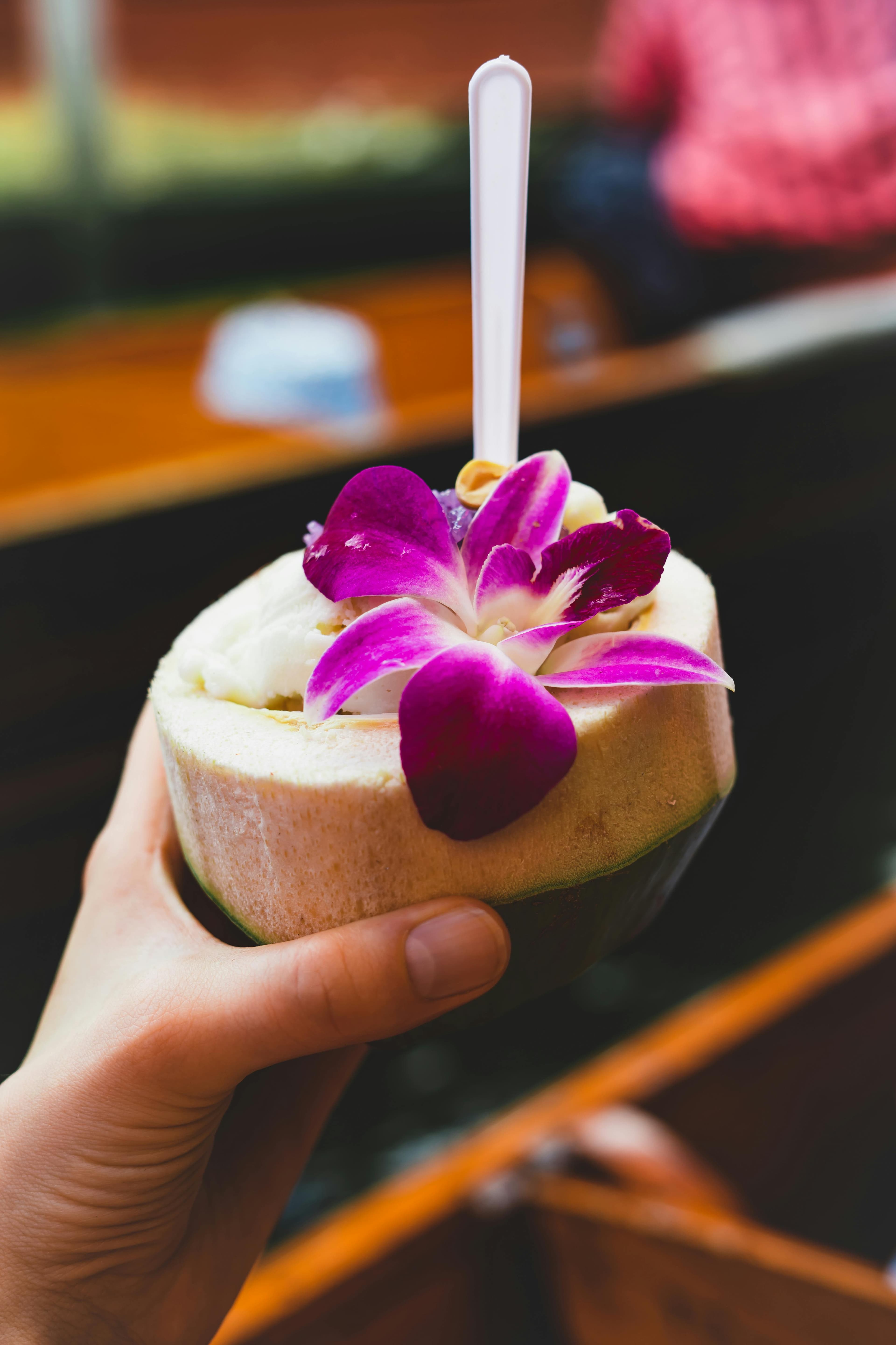 Taro and Coconut Cream