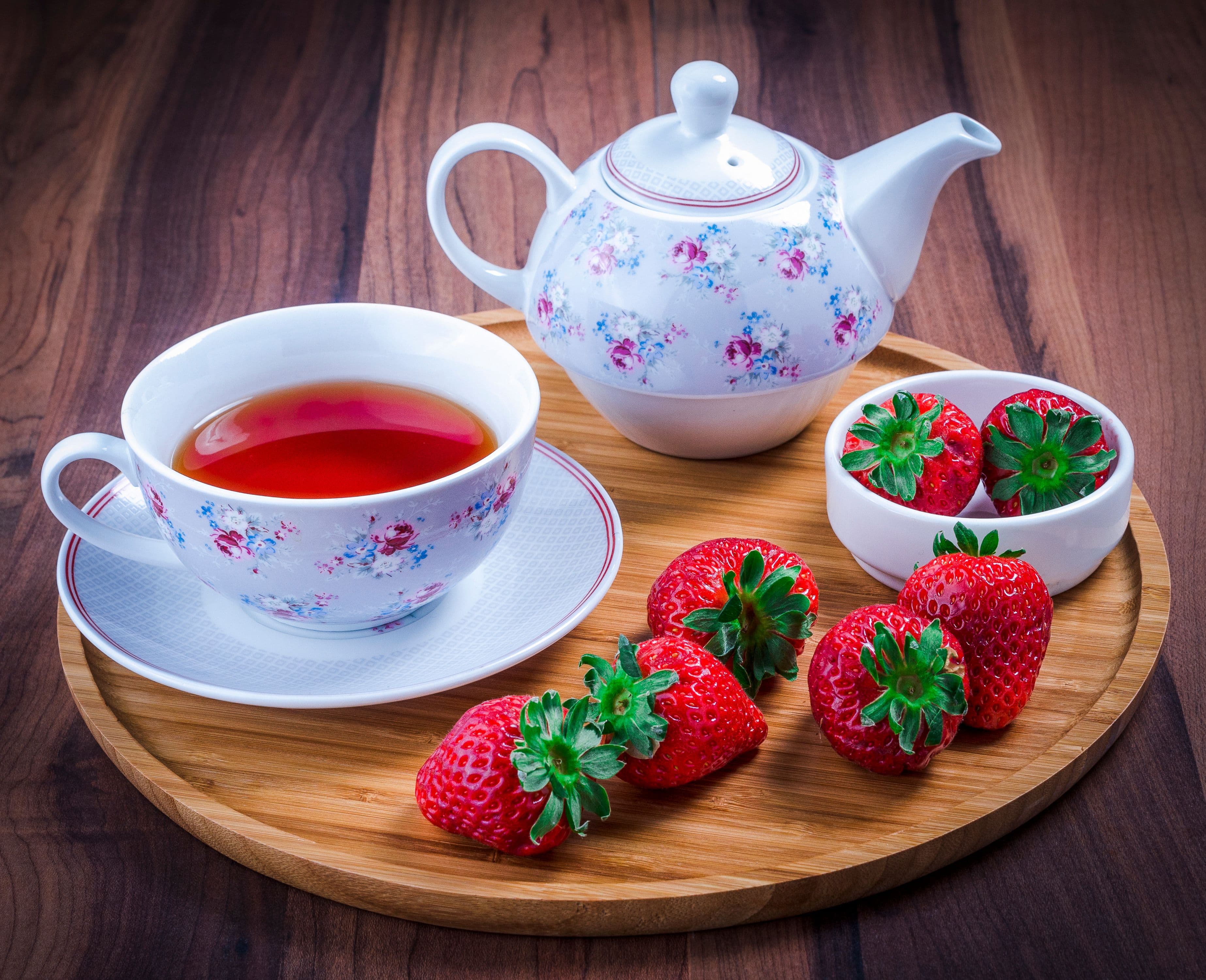 Thé Blanc Fraise