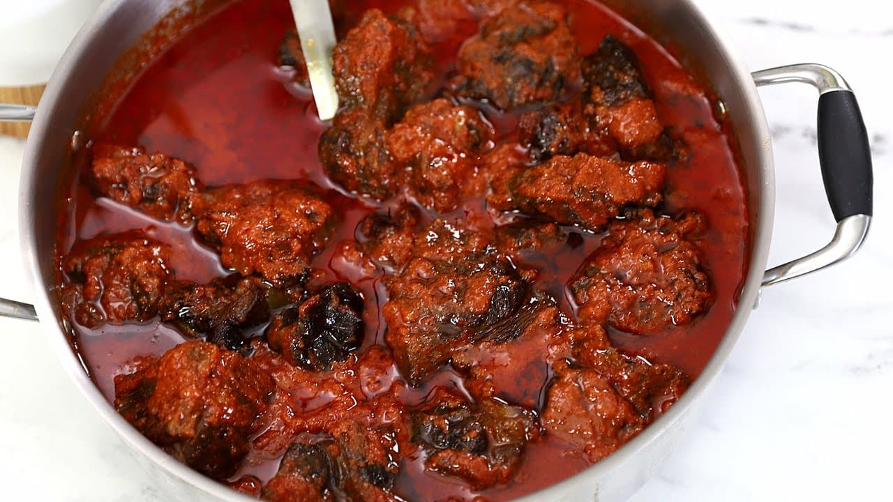 Tomato Beef Stew (Nigerian Style)