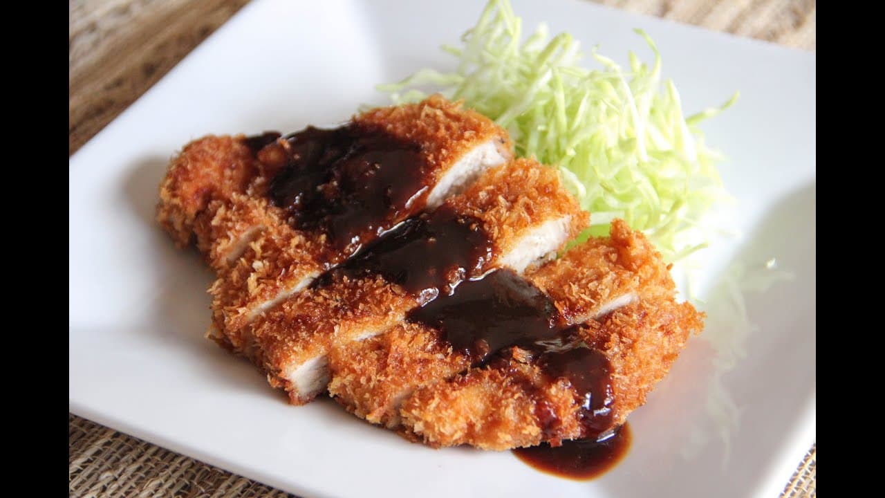 Tonkatsu pork