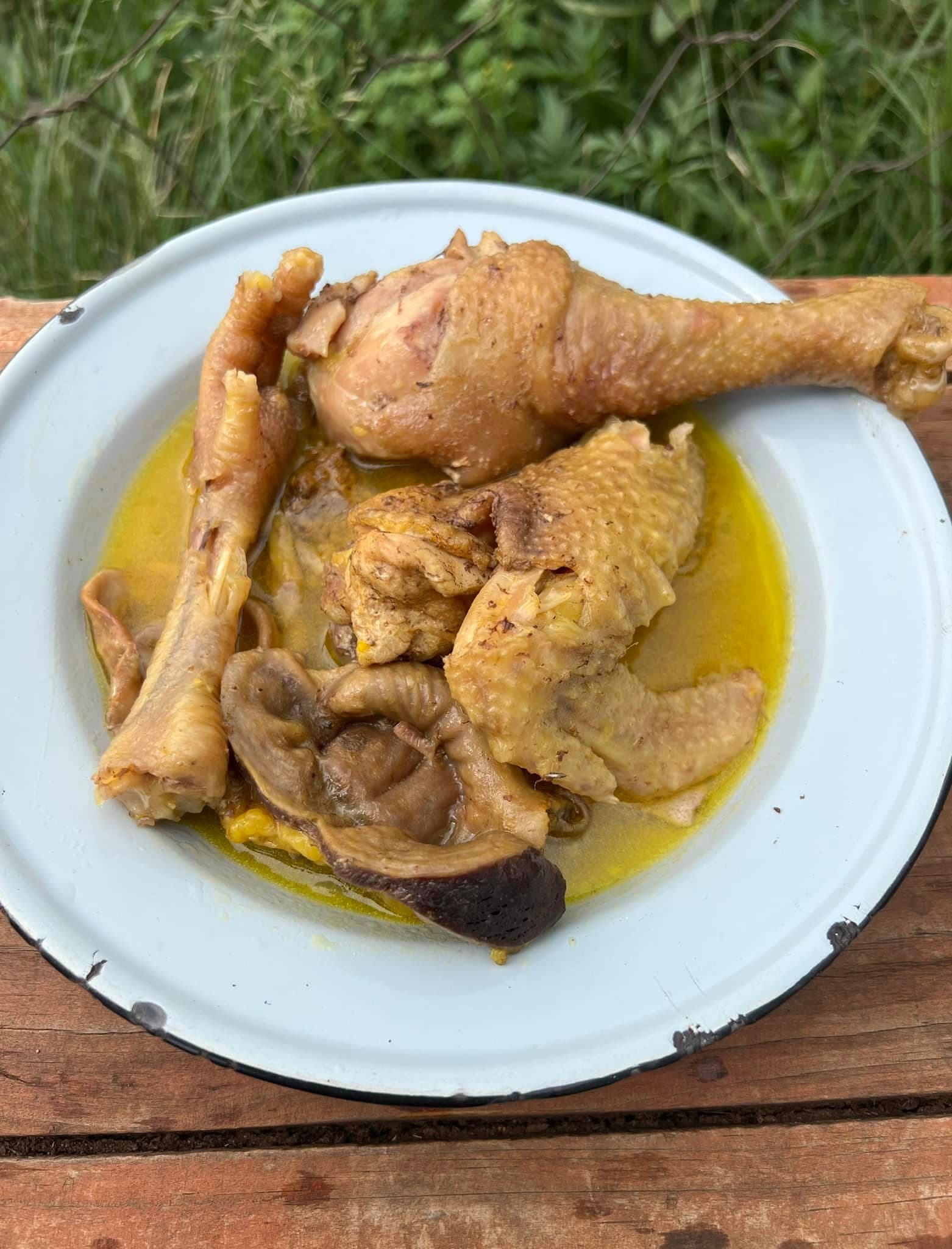 Umleqwa (Xhosa-Style Free Range Chicken)
