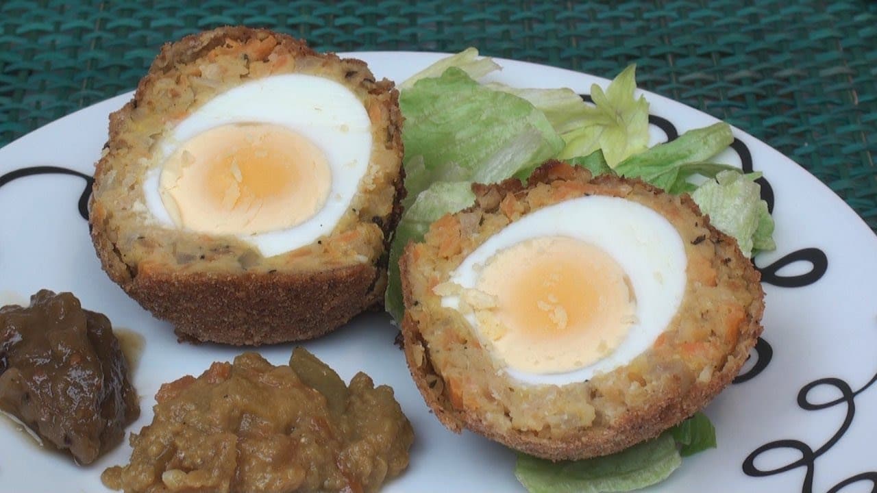Vegetarian Scotch Eggs