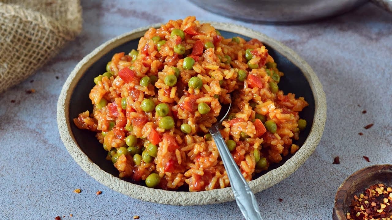 Vegetarian Serbian Rice Pilaf