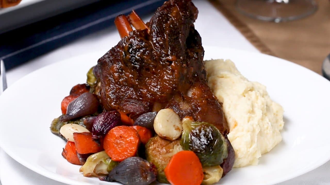 Vietnamese lamb shanks with sweet potatoes